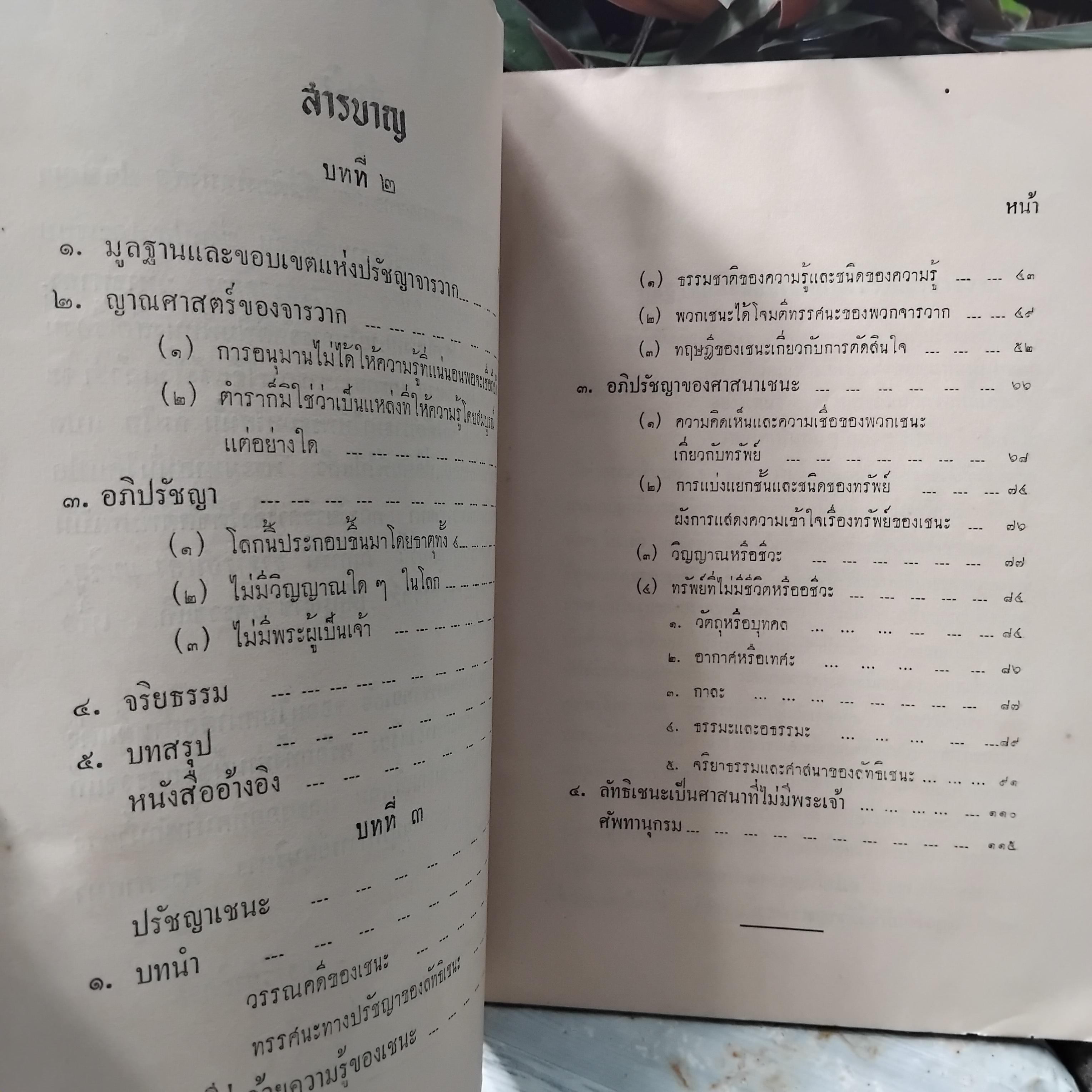 ปรัชญาอินเดีย แปลโดย พระมหาสนั่น กมโล ในส่วนของบทที่ 2 และ 3 ปี 2505 หน้าครบ กระดาษไม่หลุด