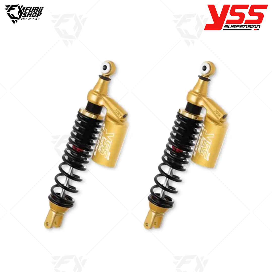 โช๊คหลังแต่ง YSS G-PLUS Gold Edition Smooth (TC302-365TJ-02-883M) : for Honda PCX 160 21>