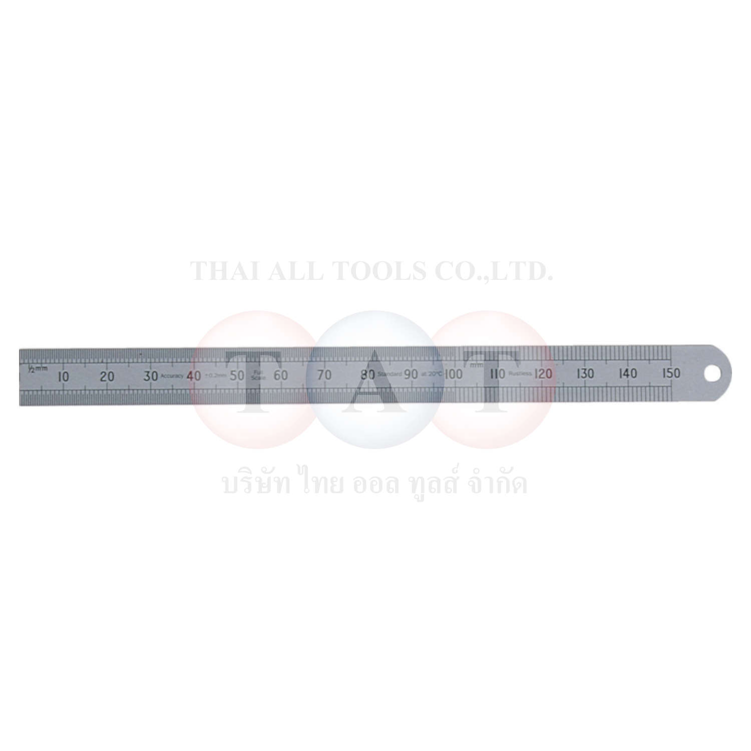 Kennedy.150mm FLEXIBLE RUSTLESS RULE ROUND END