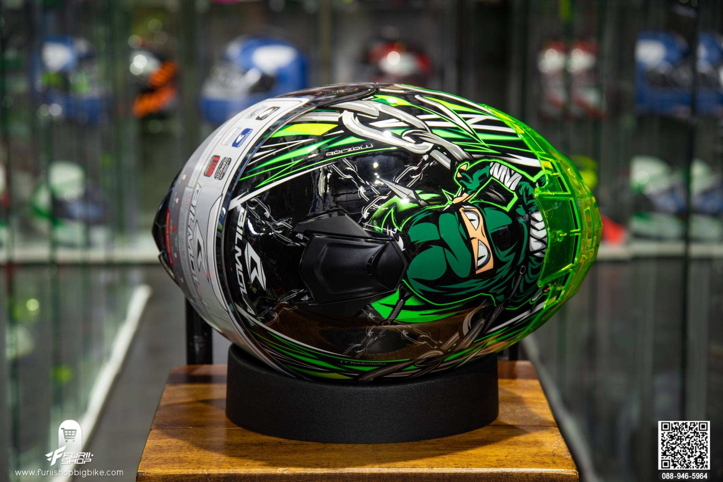 หมวกกันน็อค BILMOLA NEX 2020 Ninja green
