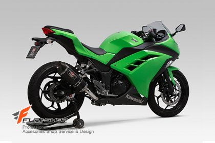ท่อไอเสีย มอเตอร์ไซค์ Yoshimura R77 Slip-on for Kawasaki Ninja300-Z300