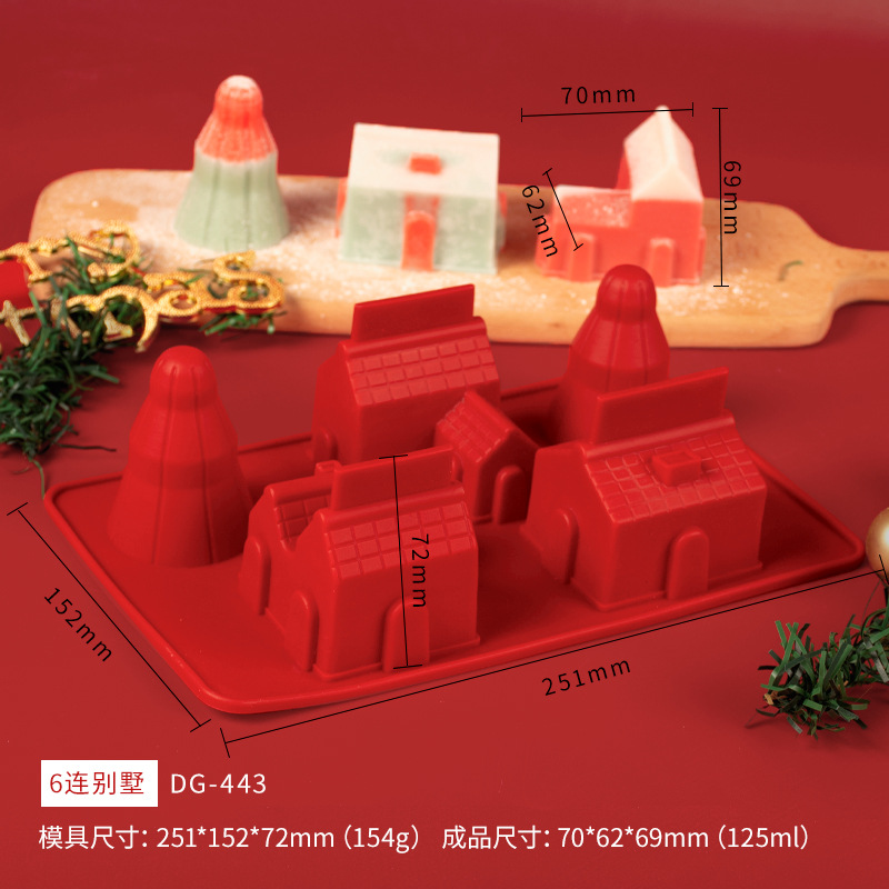 แม่พิพม์ซิลิโคน พิพม์วุ้น เค้ก บ้าน โรงนา