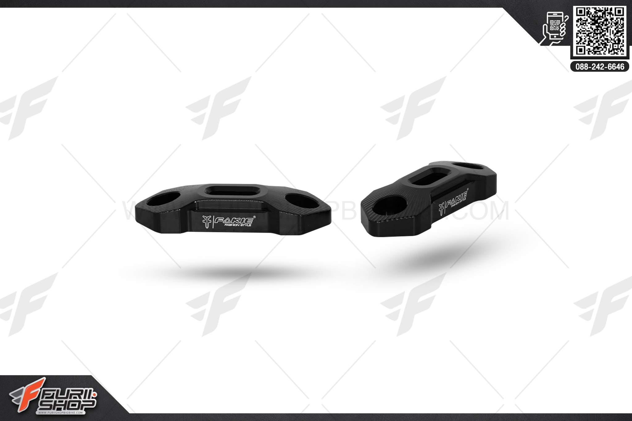 อุดกระจก Fakie Ninja650 กระจกข้าง กระจกแต่ง มอเตอร์ไซค์ บิ๊กไบค์