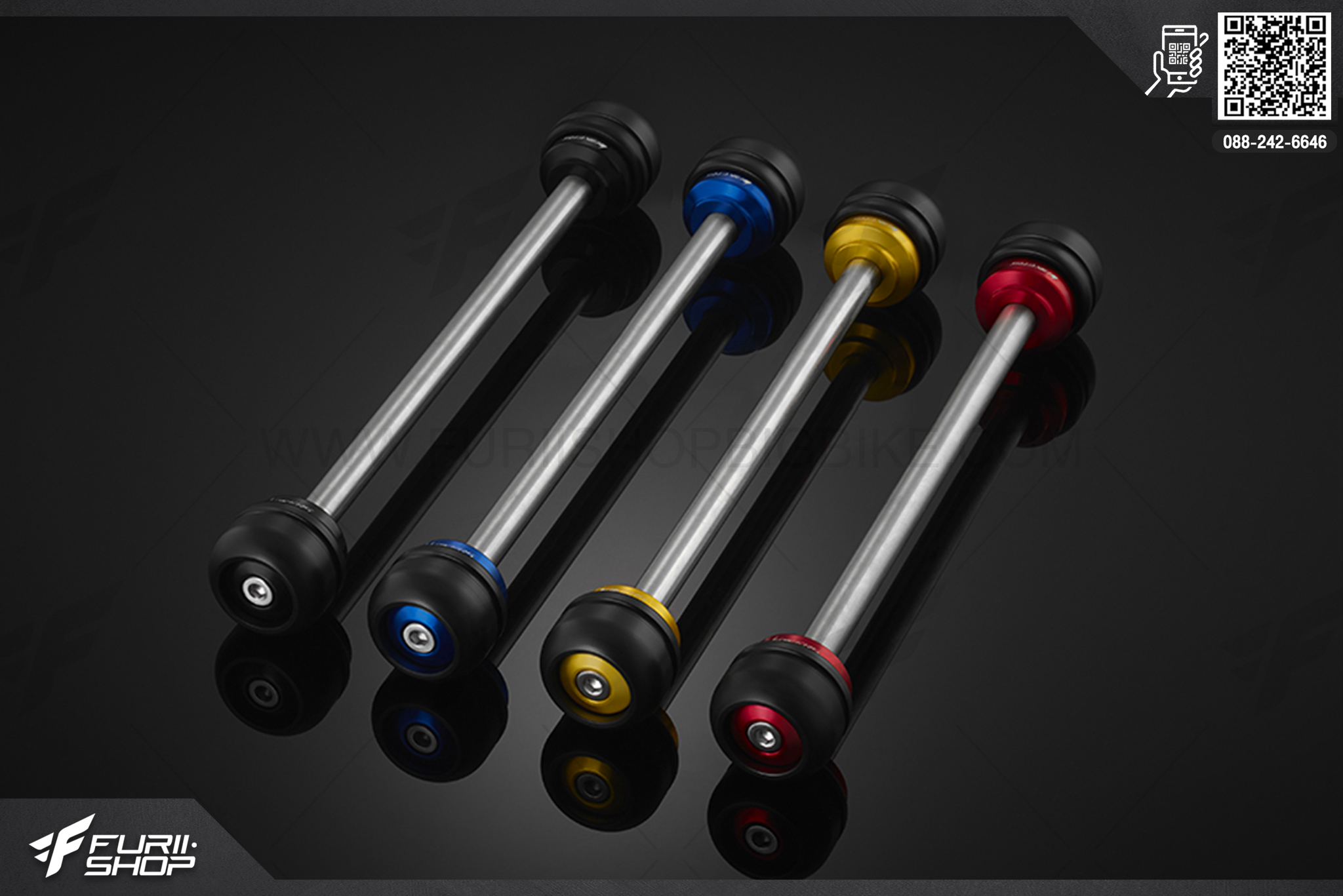 กันล้มหลัง Rear Wheel Axle Protection Bikers Yamaha YZF-R15 2017-2020