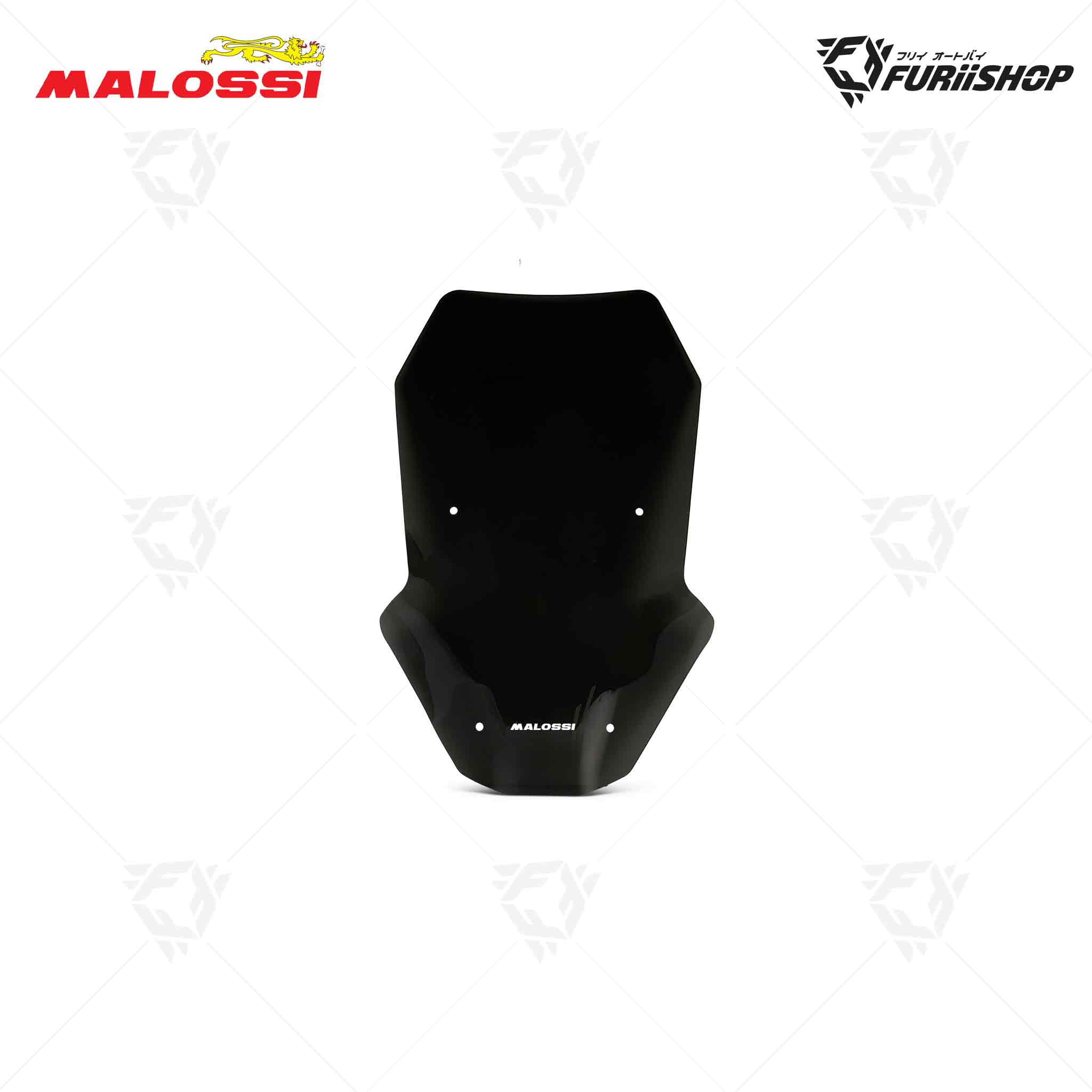 ชิวหน้า DARK SMOKED SPORT SCREEN Malossi LENGTH 29 X HEIGHT 46 X THICKNESS 0.3 CM For AVD 350