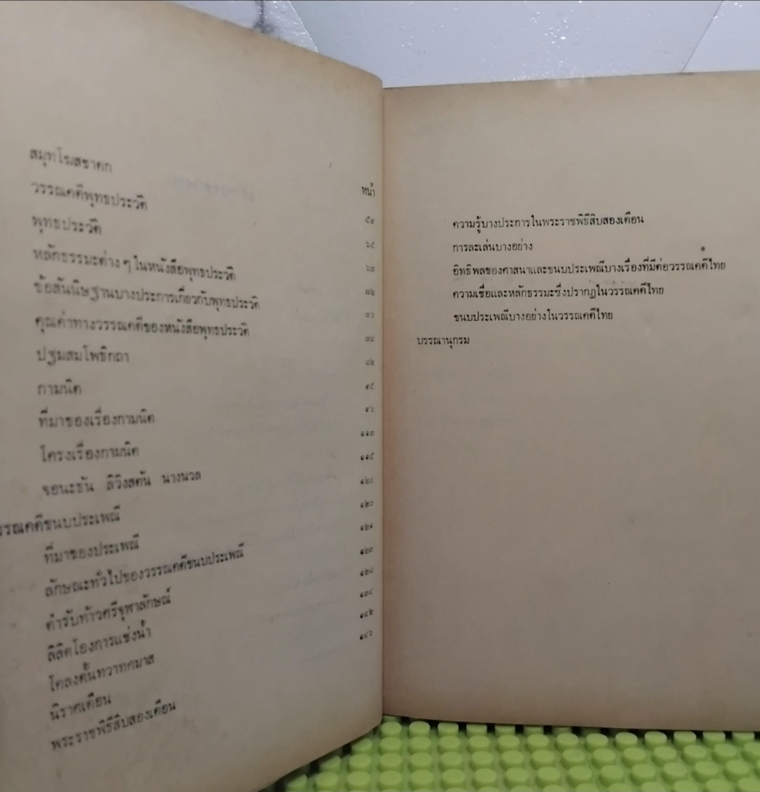 วรรณคดีศาสนาและขนบประเพณี โดย พงษ์จันทร์ คล้ายสุบรรณ์ หนังสือหายาก