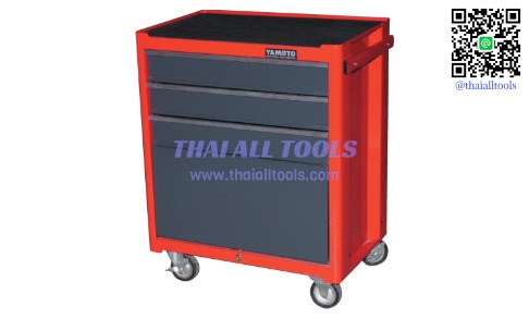 ตู้เครื่องมือช่าง 3 ลิ้นชัก 3-DRAWER ROLLER CABINET -RED KENNEDY