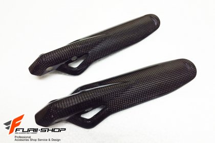 ครอบโช๊คหน้าล่างเคฟร่า FORCE RACING FOR DUCATI SCRAMBLER