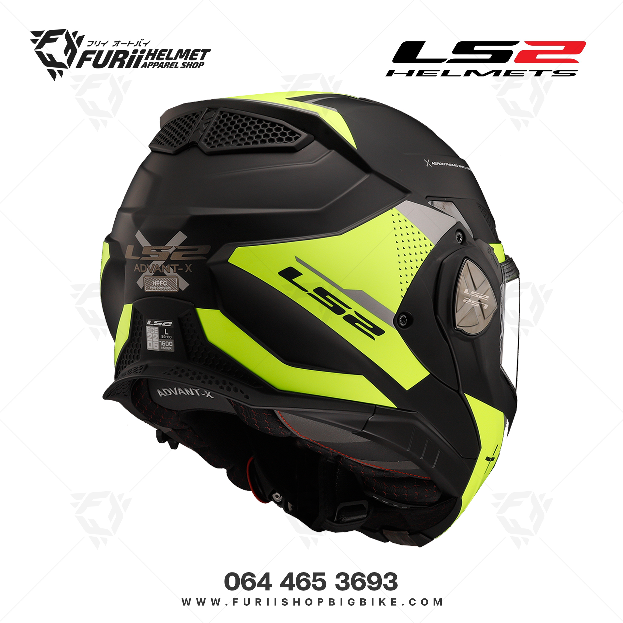 หมวกกันน็อค LS2 Helmet FF901 ADVANCE X : MATT BLACK HIS OBLIVION