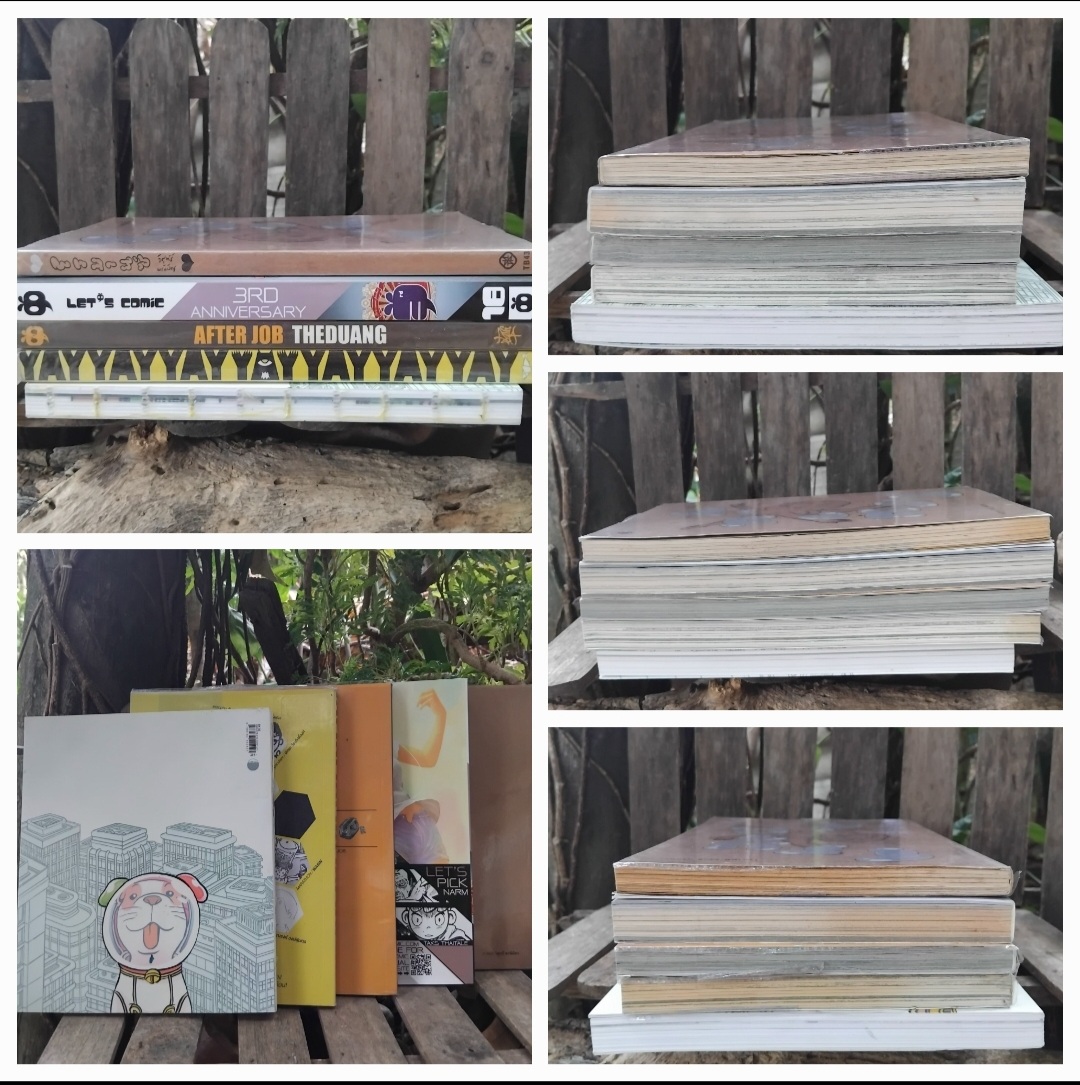 รวมการ์ตูนไทยของ วิศุทธิ์ พรนิมิตร, Let's Comic, วีระชัย ดวงพลา, YAY YAY YAY และ ทรงวิทย์ สี่กิติกุล