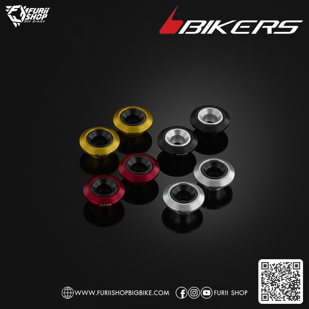 ถ้วยแต่ง ความโตรู M6 (คู่) (C0067) Bikers Customize Washer M6 : for Yamaha YZF-R3 2015-2018