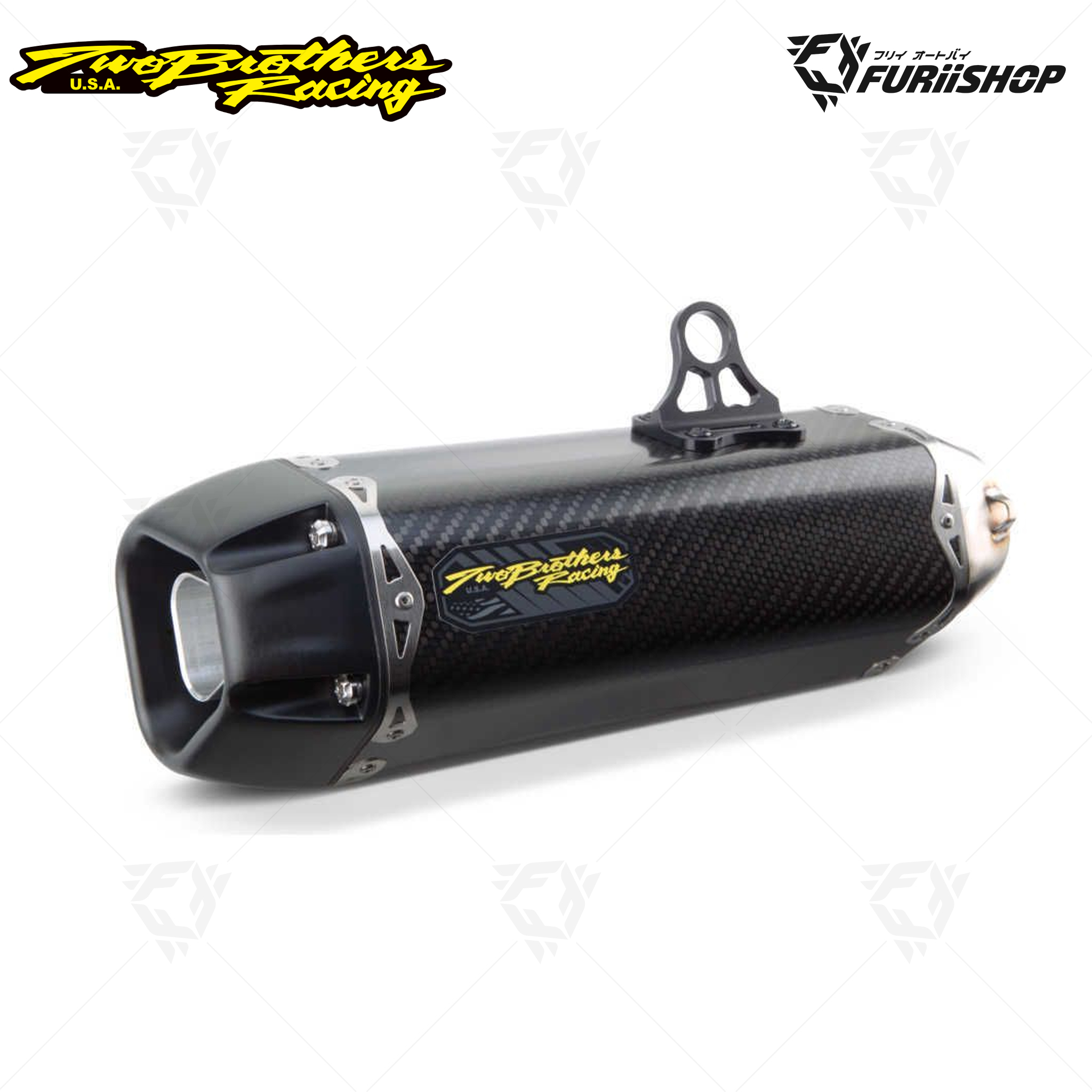 ท่อมอเตอร์ไซค์ Two Brothers - Carbon Tarmac (For Exhibition only) For KAWASAKI NINJA 125 / Z125