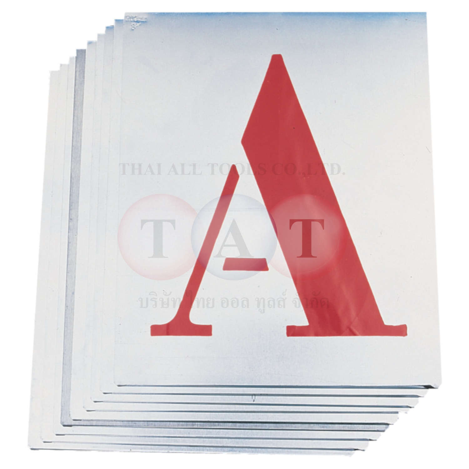 Kennedy.70mm (SET OF 26) STEEL STENCIL LETTERS