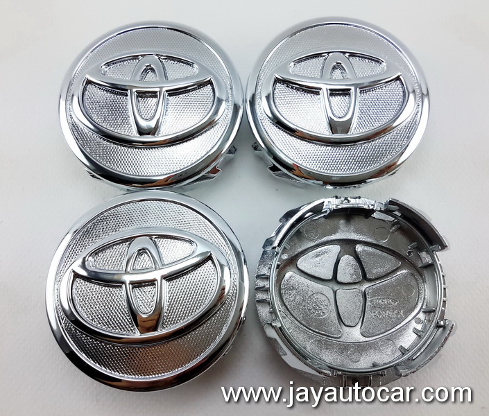 ฝาล้อรถยนต์ สำหรับ ล้อแม็ก เดิมโตโยต้า สำหรับ Camry ขนาด 60 มิล 1ชุด 4ชิ้น ฝาแท้ครับ