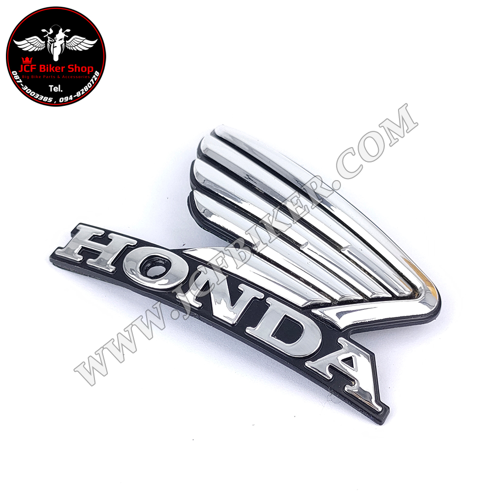 สติ๊กเกอร์ปีกนก HONDA ใหญ่งอ 10 cm.