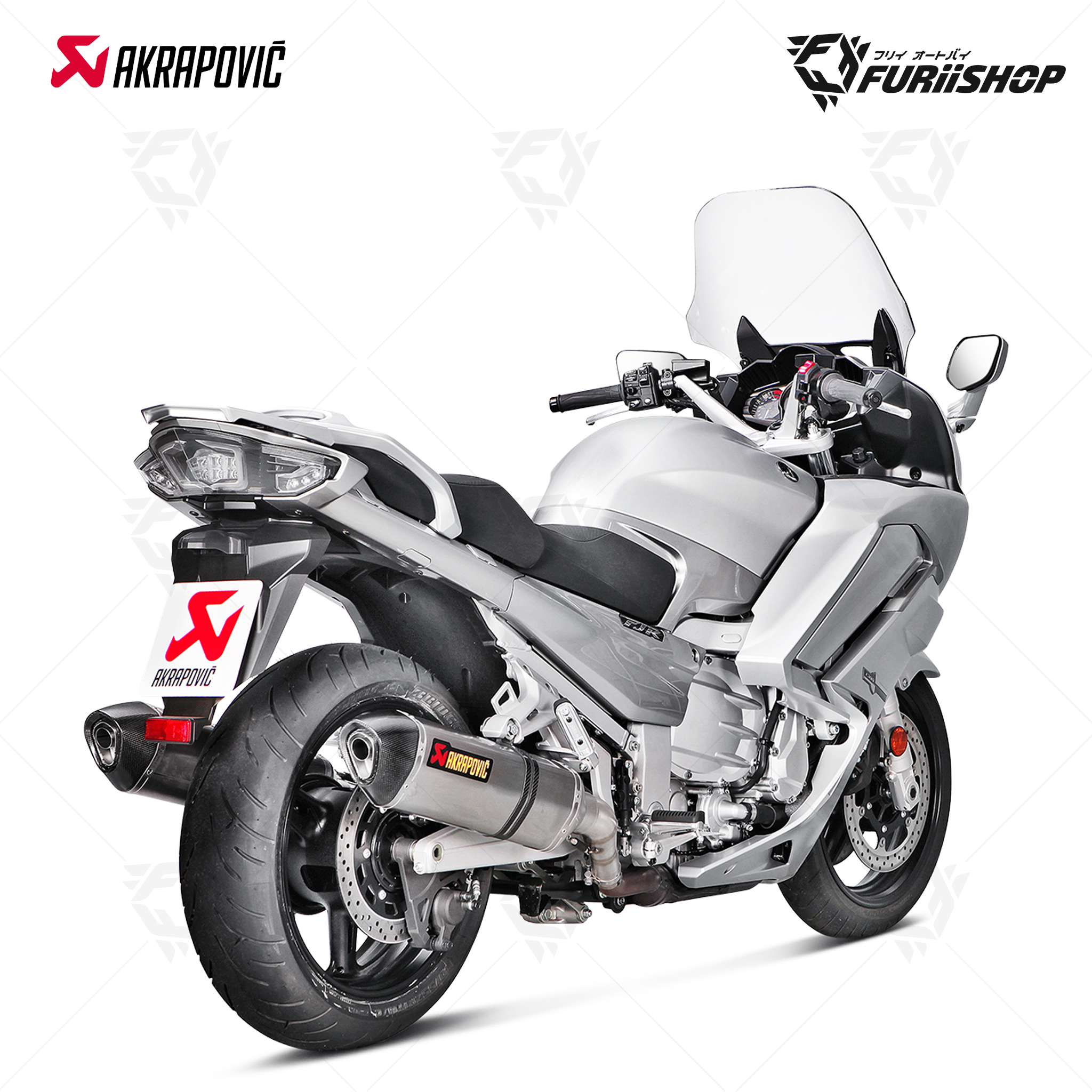 ท่อแต่ง Akrapovic - Slip On for : Yamaha FJR1300