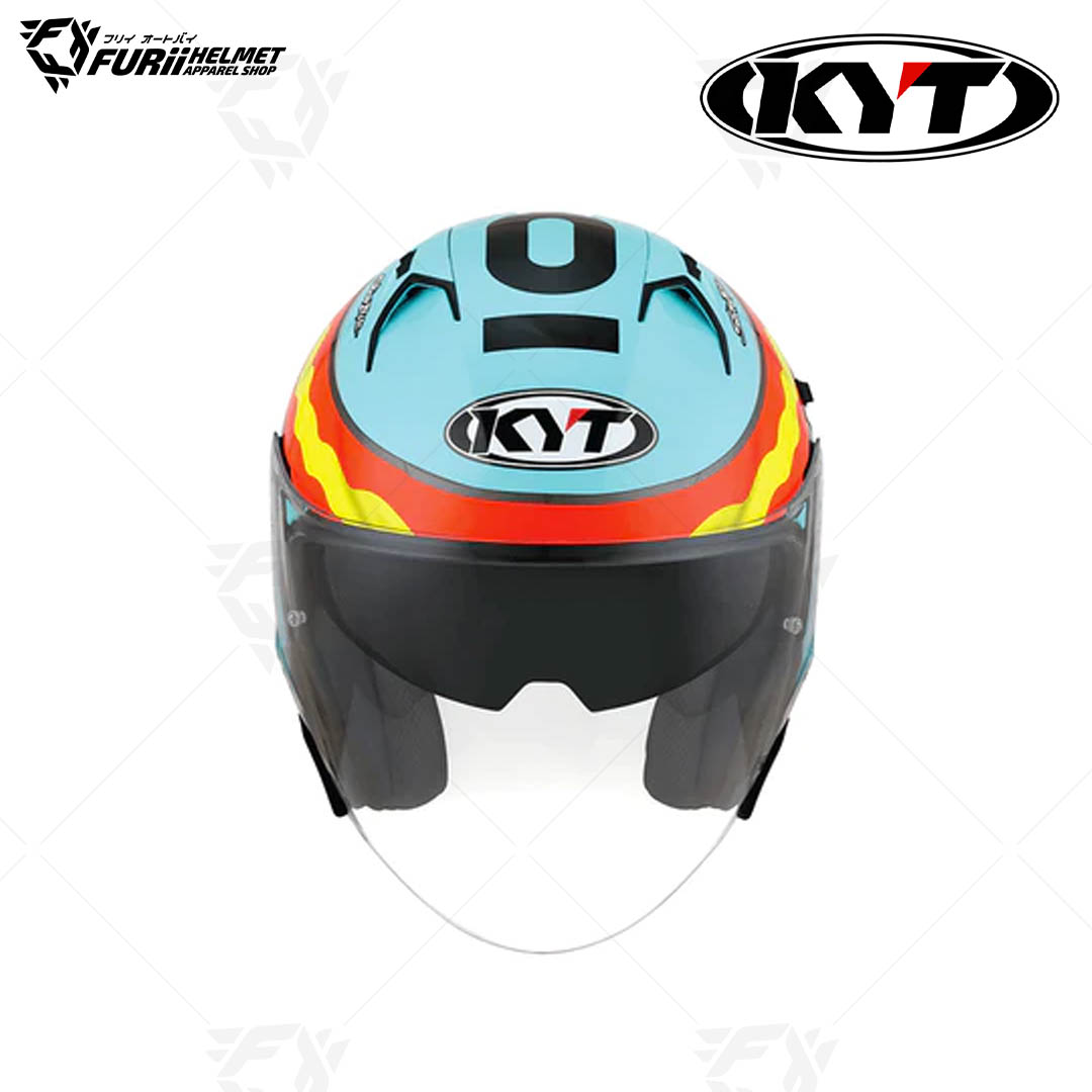 หมวกกันน็อค KYT : NF-J JAUME MASIA REPLICA LEOPARD