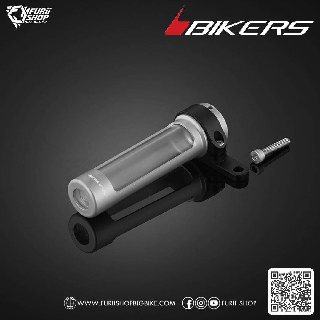 กรอบป้ายภาษีกันน้ำ รุ่นพรีเมียม (C0701) Bikers Premium Waterproof Tax Disc Tube Holder : for Yamaha YZF-R3 2015-2018