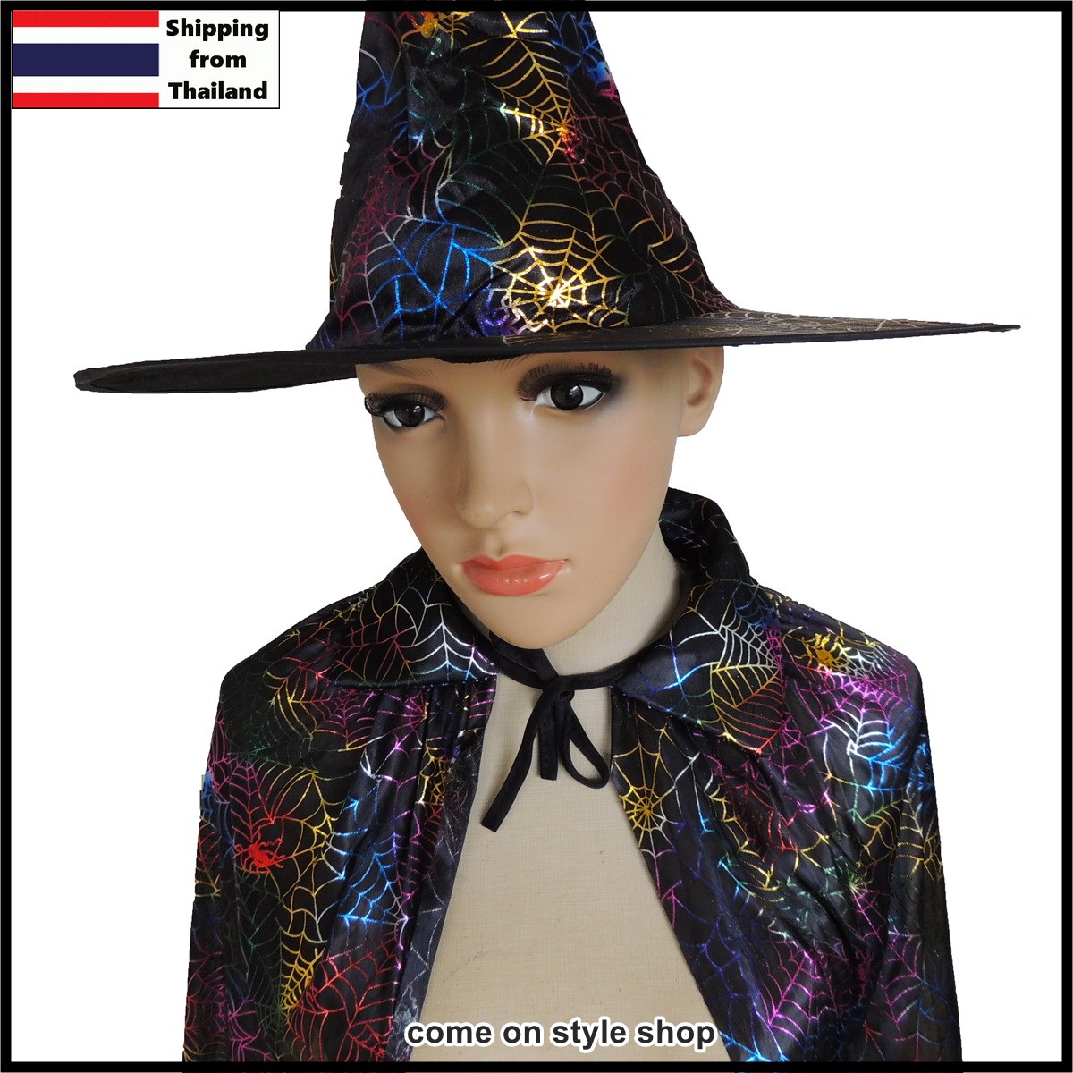 เสื้อคลุมแม่มด เสื้อคลุมพ่อมด ฮาโลวีน