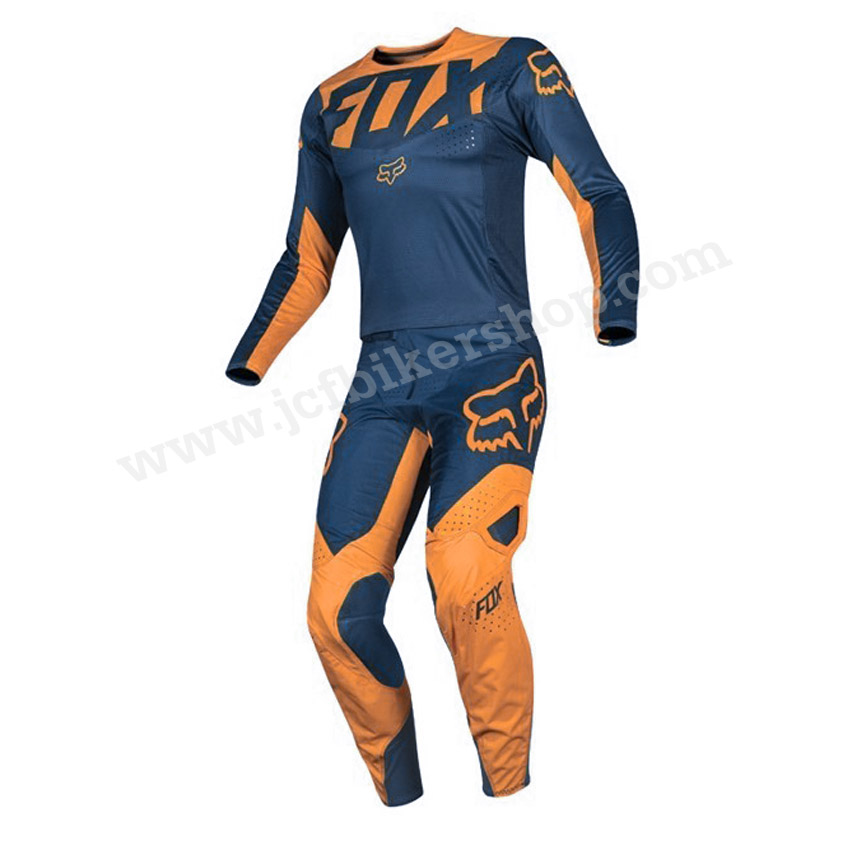 ชุดวิบาก ชุดขี่มอเตอร์ไซค์วิบาก Motocross เทา-เหลือง