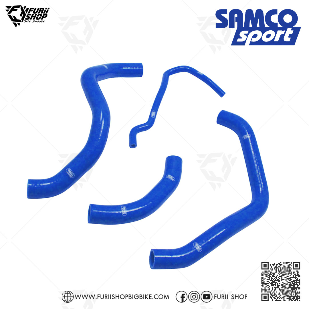 ท่อหม้อน้ำ Samco Sport Radiator Hose Kit (Blue) : for Suzuki GSXR1000 2017-2019