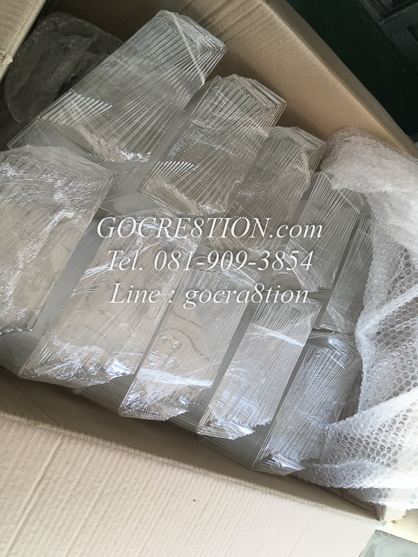 งาน อะคริลิค แปรรูป ตามแบบ April 2018 by GO CREATION