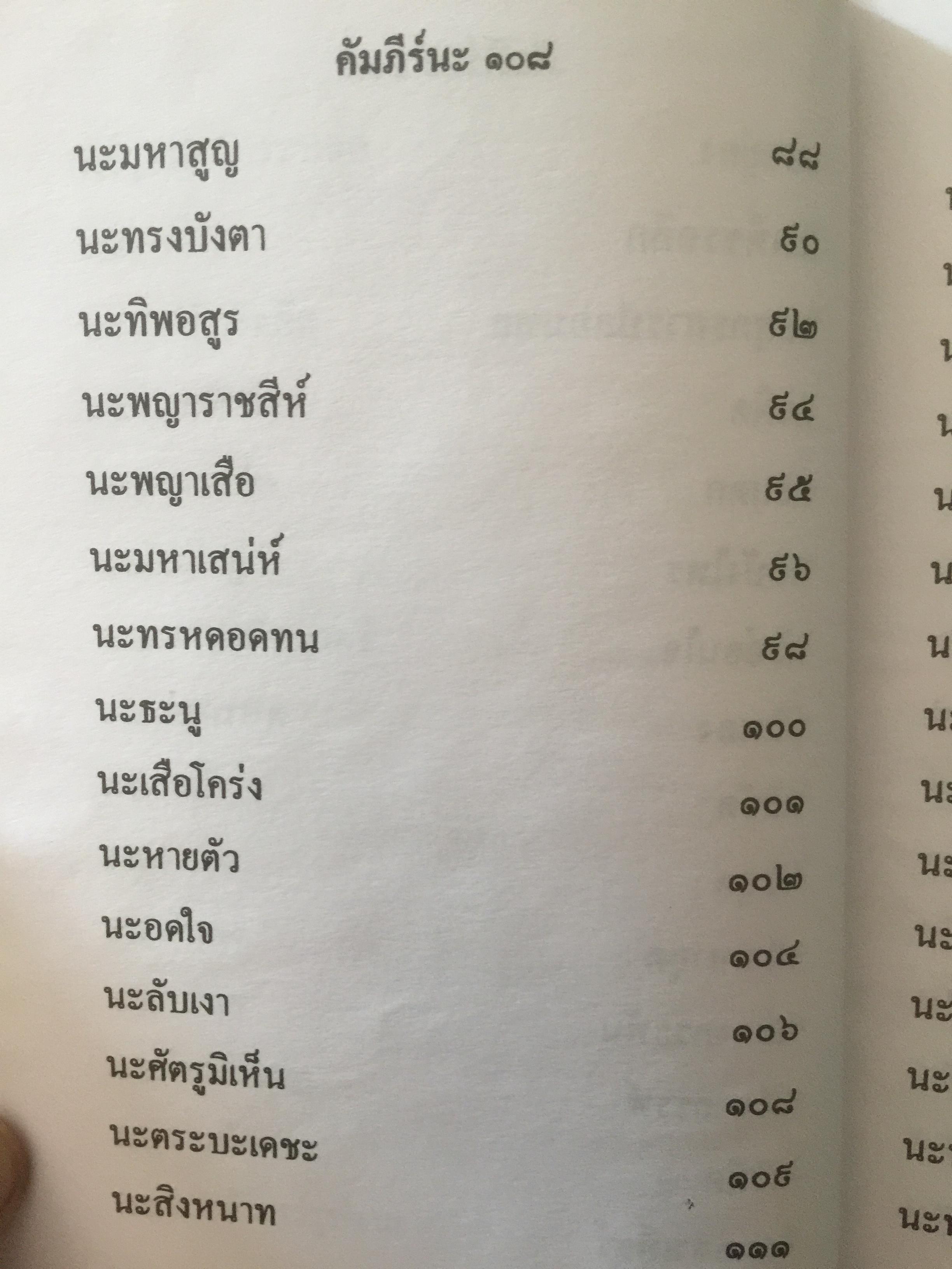 คัมภีร์ นะ 108. ผู้เขียน เทพย์ สาริกบุตร 0 กก.