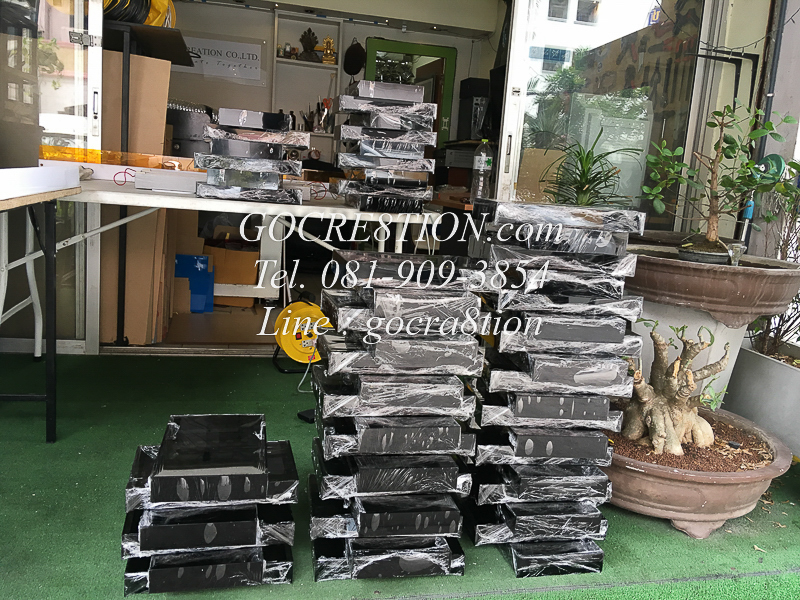 งาน อะคริลิค แปรรูป ตามแบบ April 2018 by GO CREATION