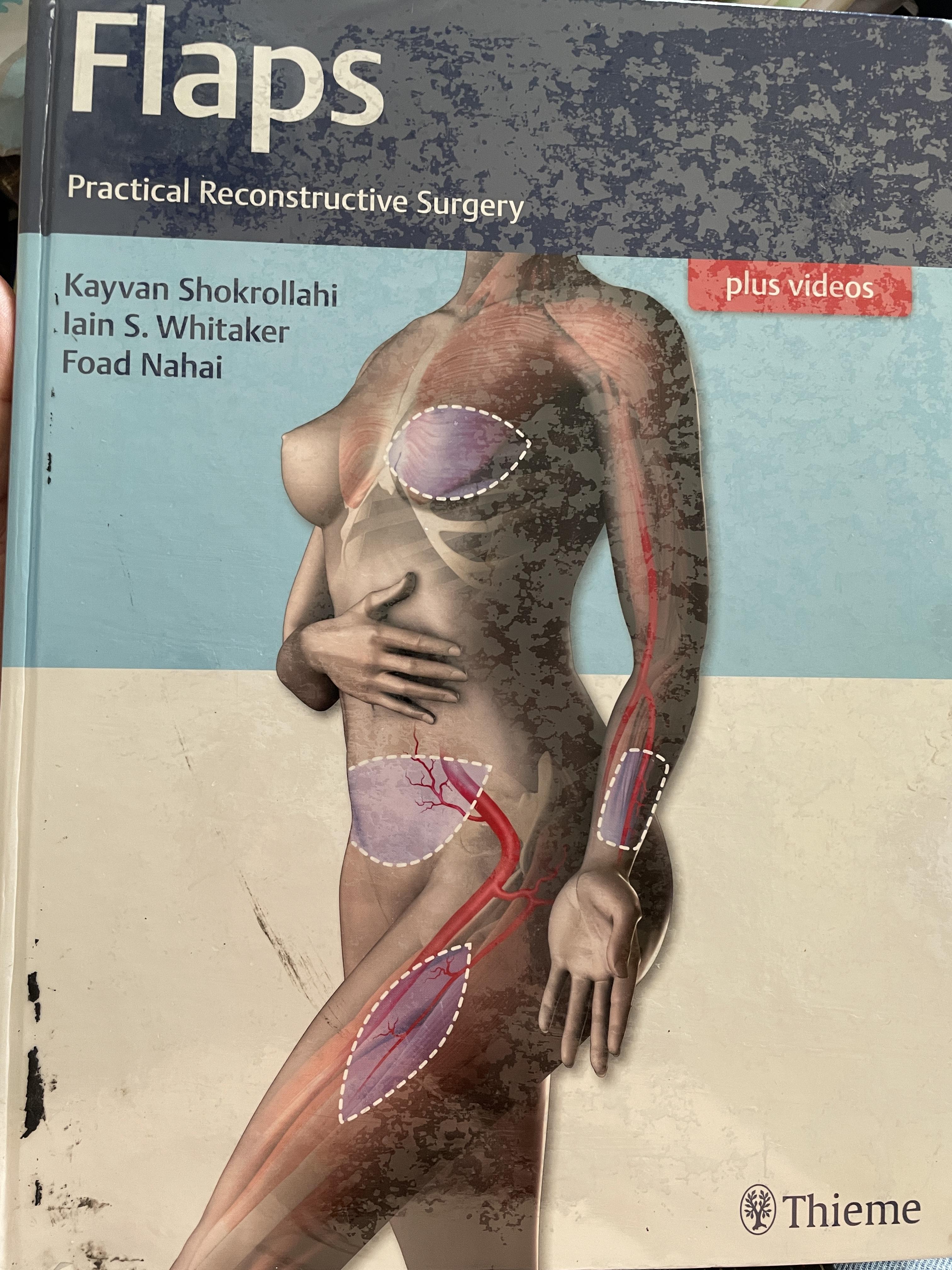 FLAPS. Practical Reconstructive Surgery. ผู้เขียน Kayvan Shokrollahi. และคณะ 10 กก.