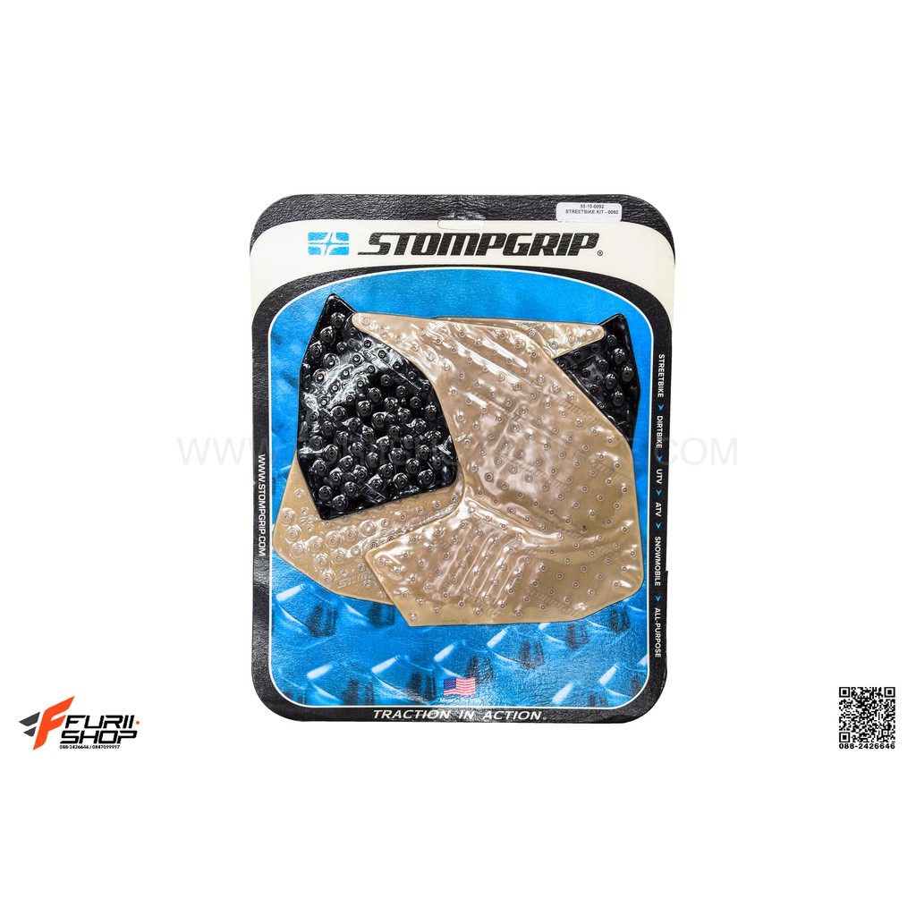 กันรอยข้างถัง STOMPGRIP FZ09 MT09 สีใส
