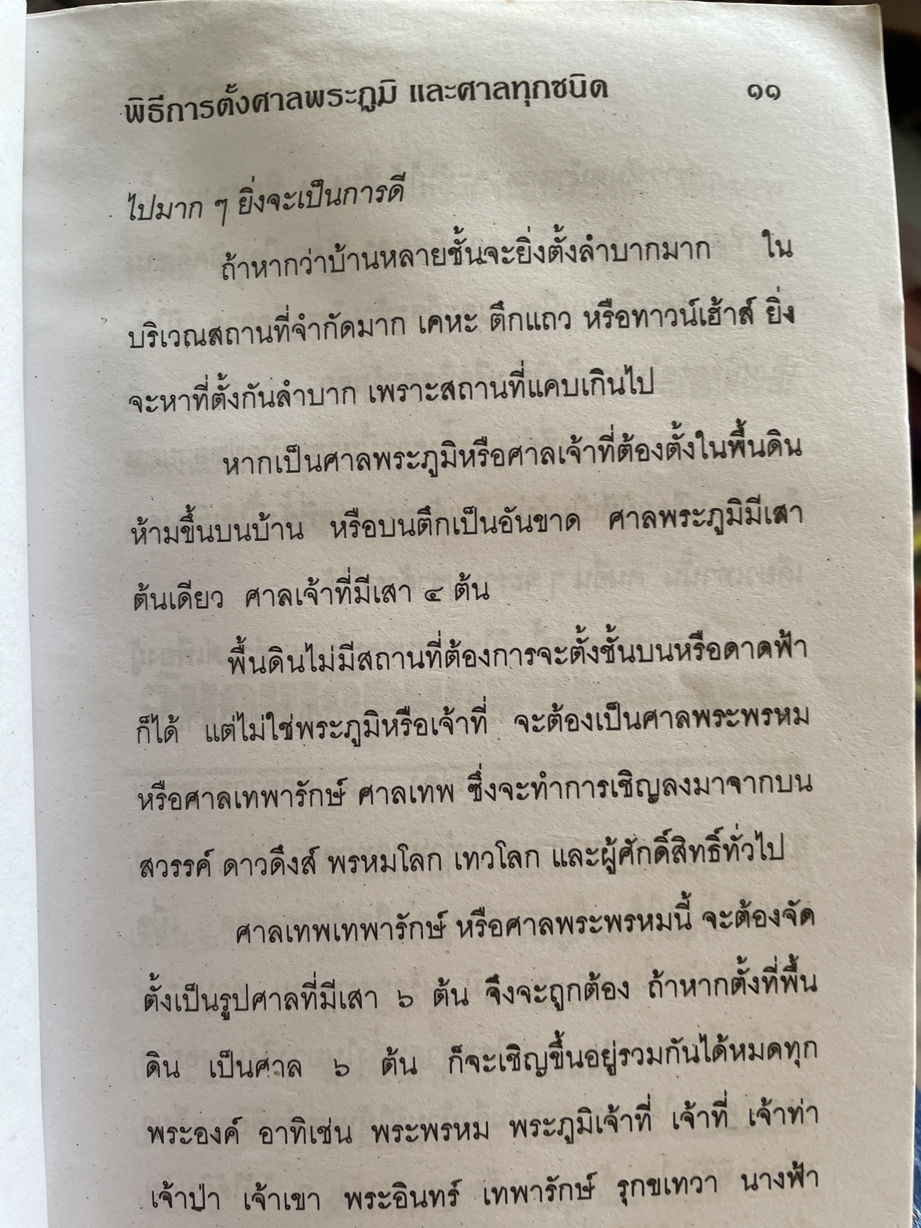 พิธีการตั้งศาลพระภูมิและศาลทุกชนิด ฉบับมาตรฐานและสมบูรณ์ โดย อาจารย์ ว. จีนประดิษฐ์ 600 กรัม