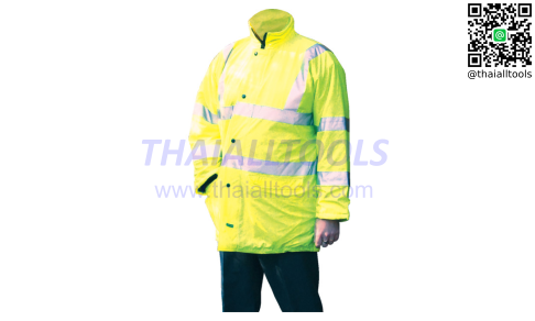 เสื้อ สะท้านแสง HI-VIS BREATHABLE COATCL3(EN20471) YELLOW TUFFSAFE