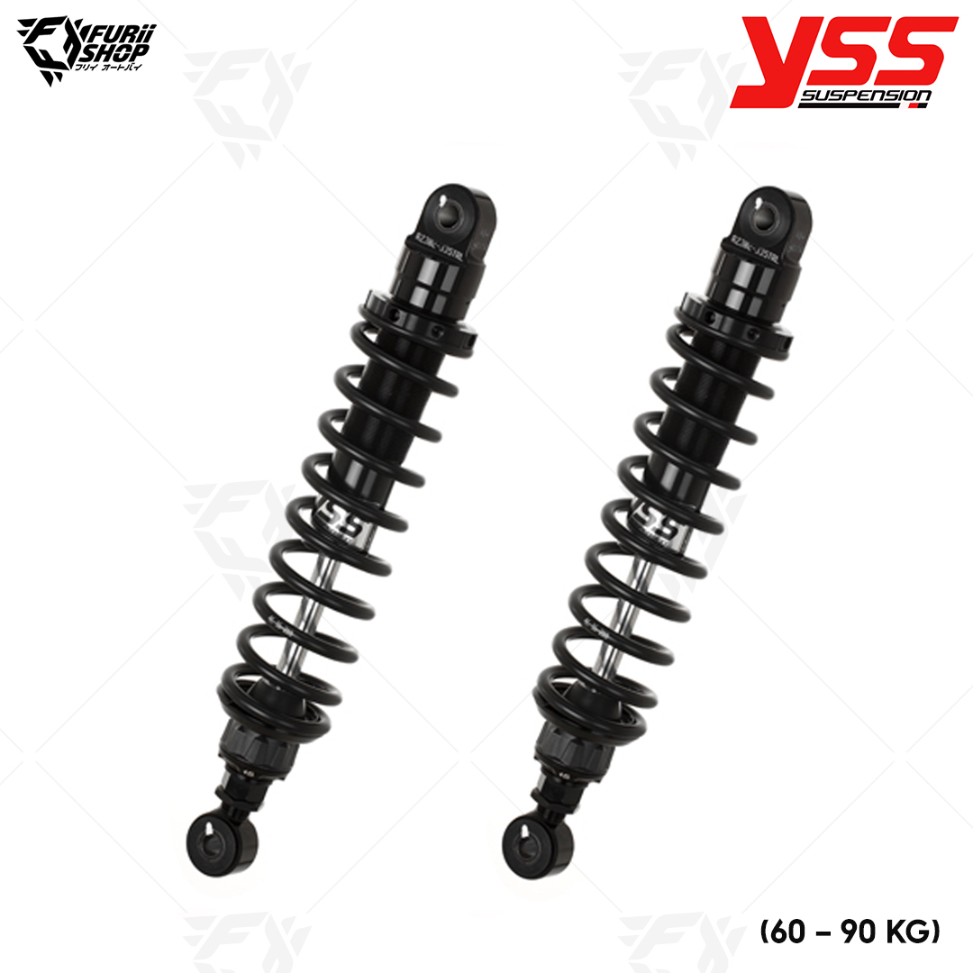 โช๊คหลังแต่ง YSS Z-SPORT Black Edition 60-90 KG (RZ302-335TRL-16-B) : for Honda Monkey 125 '18>