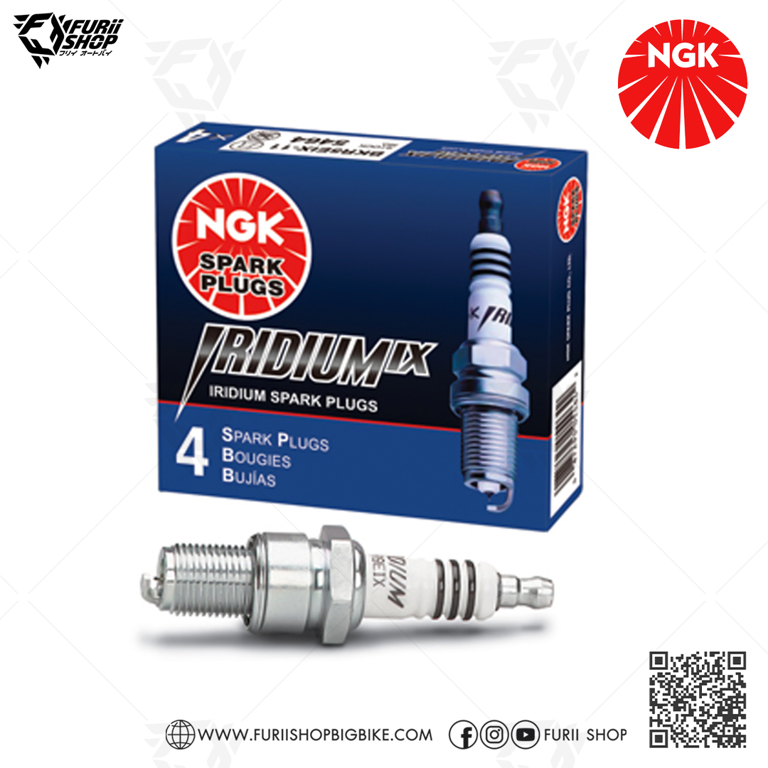 หัวเทียน NGK BPR8EIX ขั้ว Iridium ใช้สำหรับ VICTOR, RX-Z, AKIRA,VR150