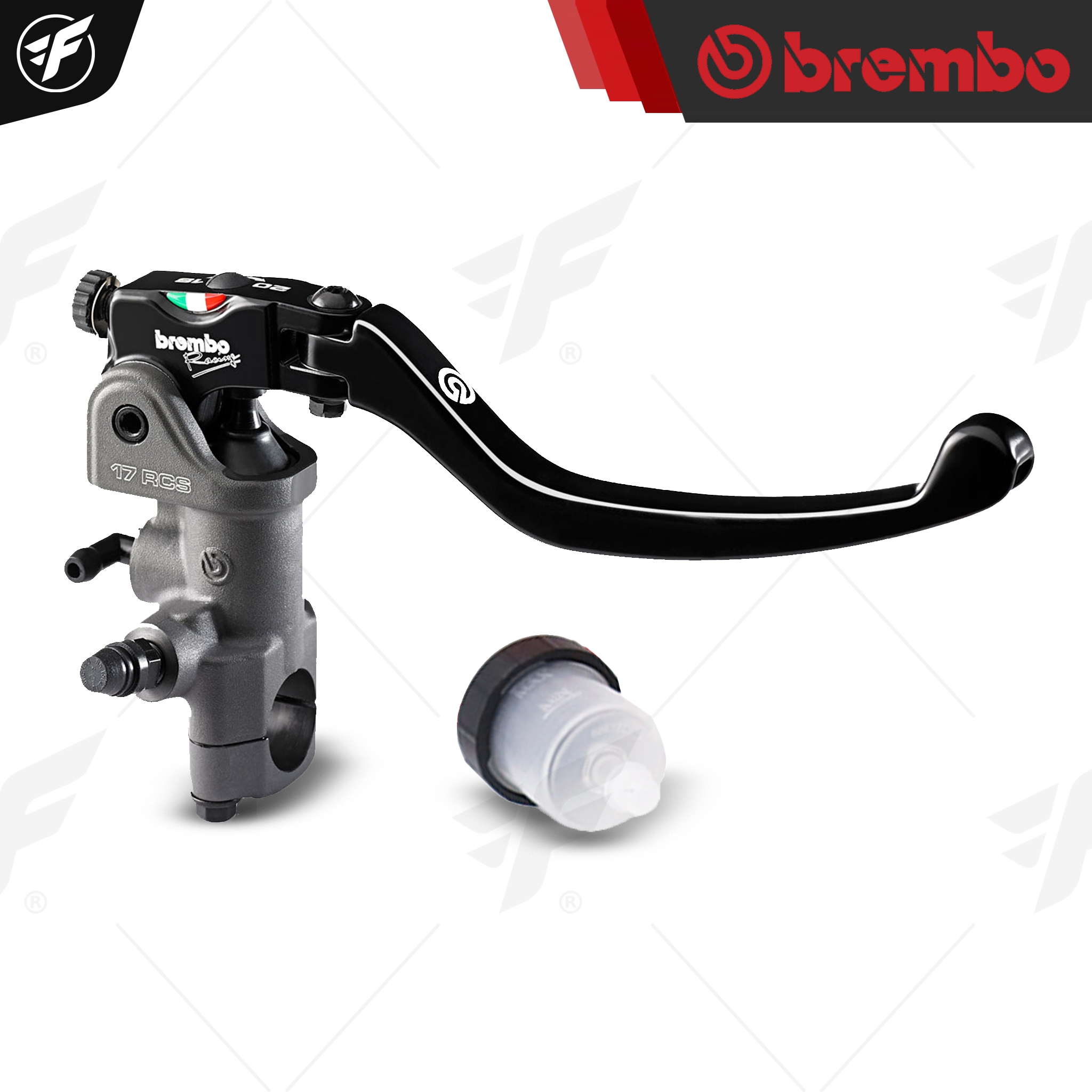 ปั๊มเบรคบน BREMBO italy 17 RCS R RCS Forged Master Cylinder