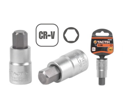 ลูกบล็อก 1/2" หัวหกเหลี่ยม 7/16" 361353 TACTIX