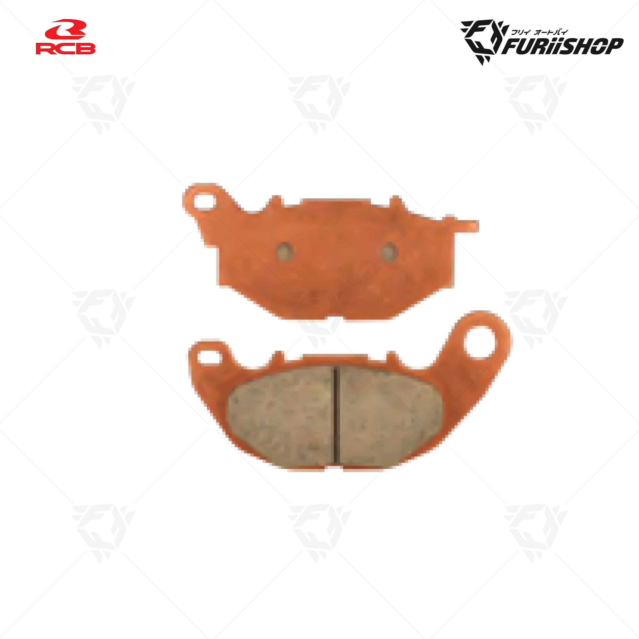 RCB (racingboy) ผ้าเบรค - S2 Ceramic Xmax/R3/MT03 หน้า,หลัง 01DP030Z 01DP031Z