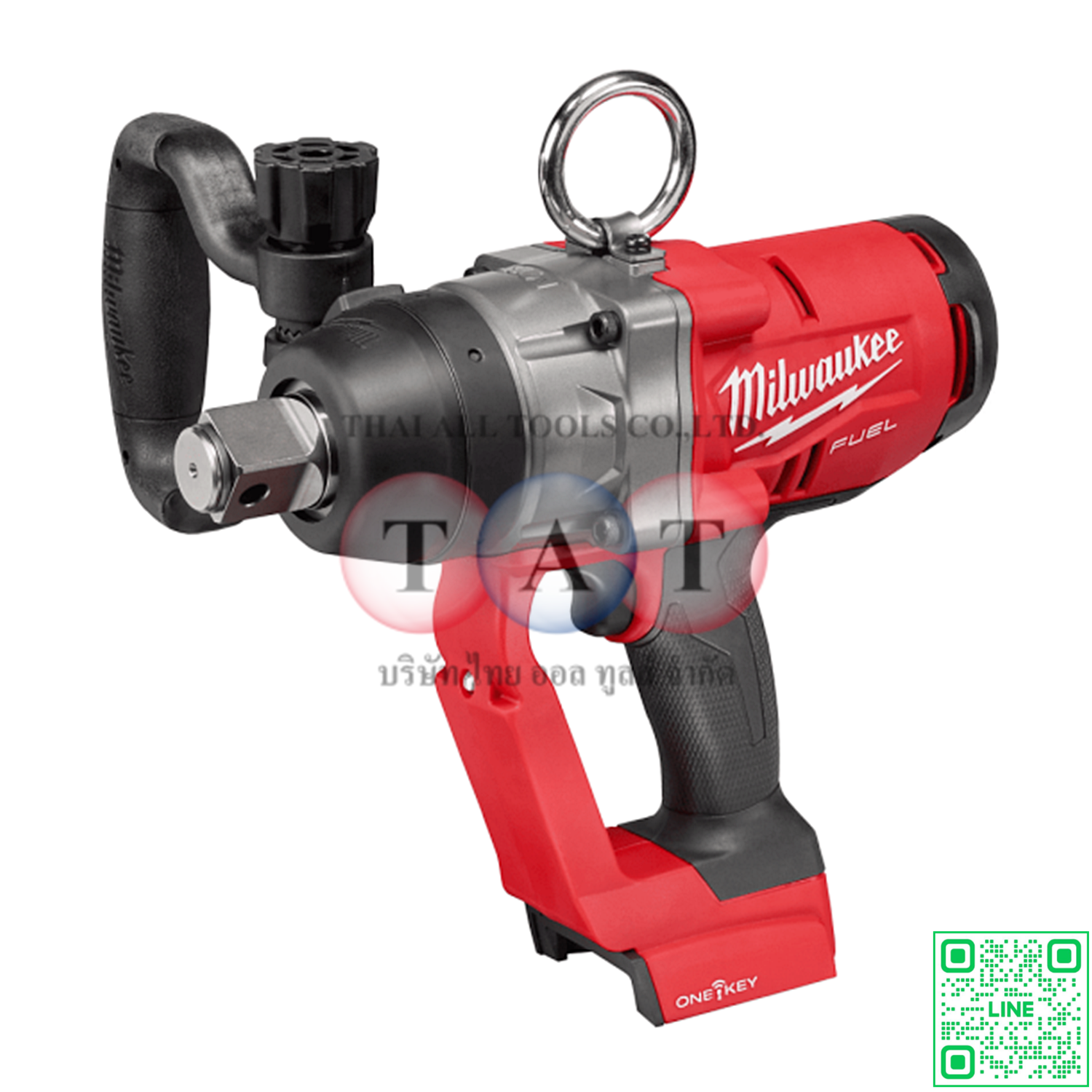 Milwaukee M18 ONEFHIWF1-0X0 บล็อกกระแทกไร้สาย 1 นิ้ว | แรงบิดสูงสุด 2440 Nm