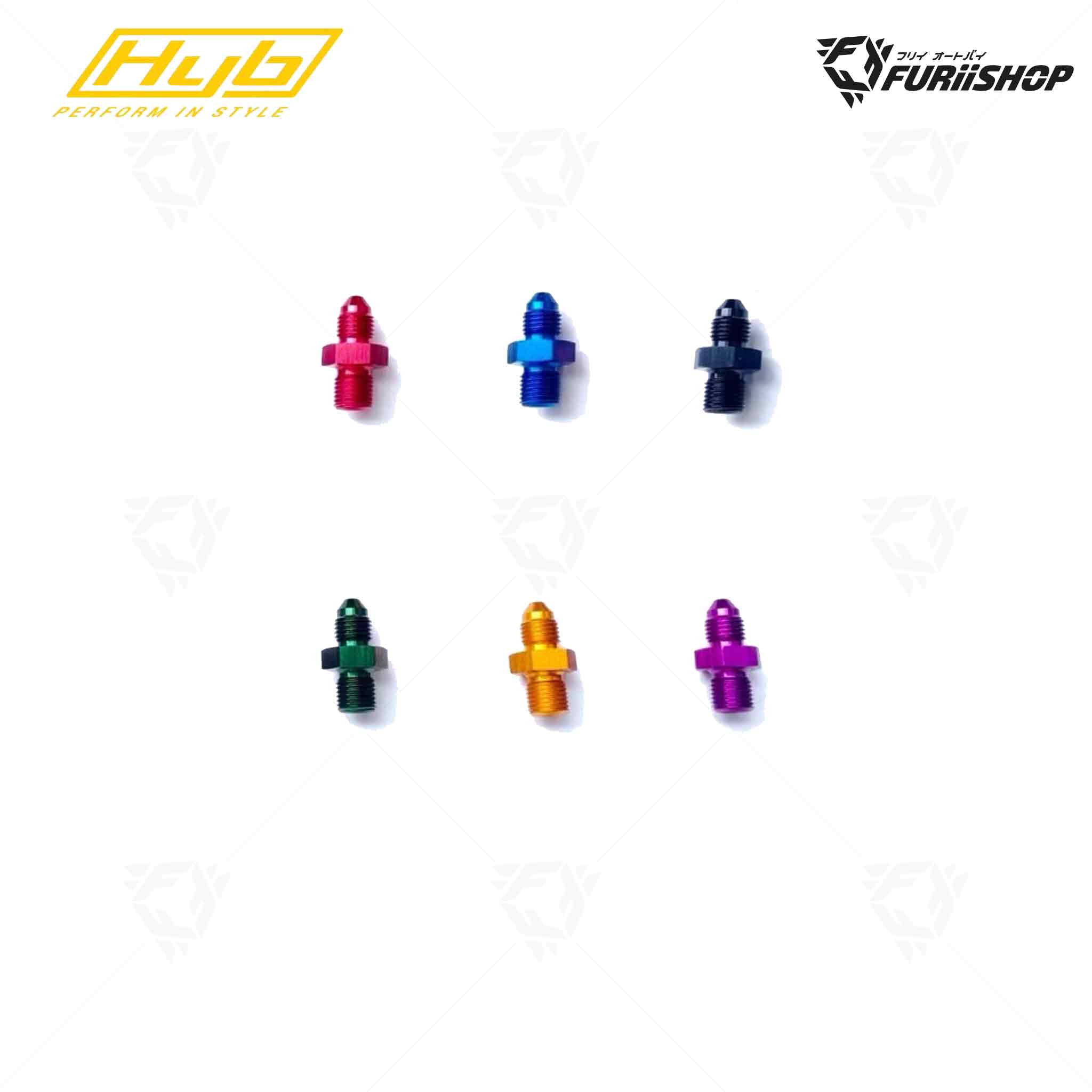 เกลียวเบรค Adapter Fitting HYB M10 1.0mm