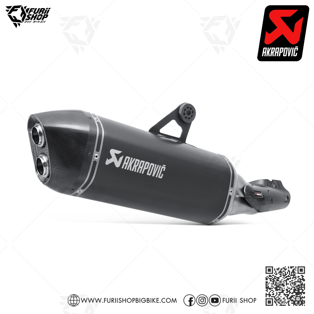 ท่อ Akrapovic Black version for BMW R1200GS 13-18'