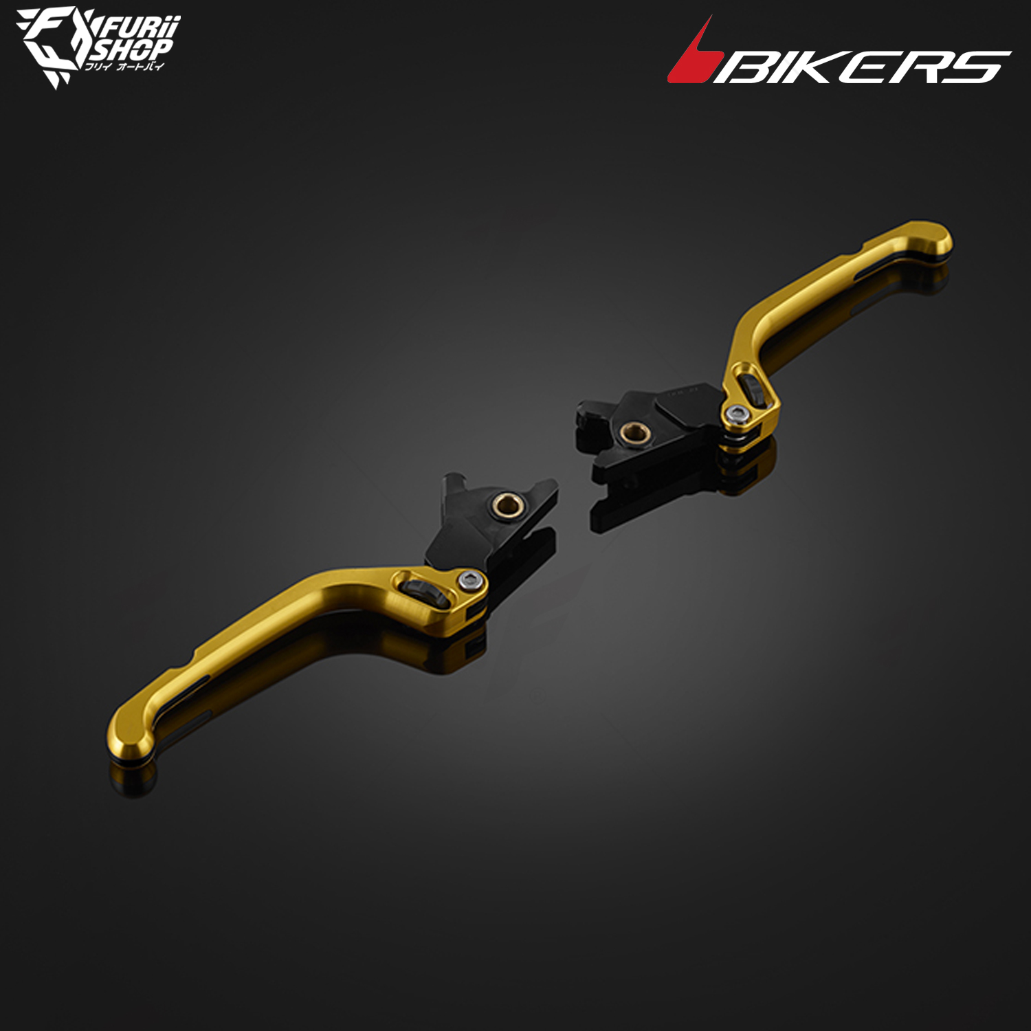 มือเบรกหน้า - หลังปรับระดับ Bikers Adjustable Front-Rear Brake Lever : for Lambretta X300