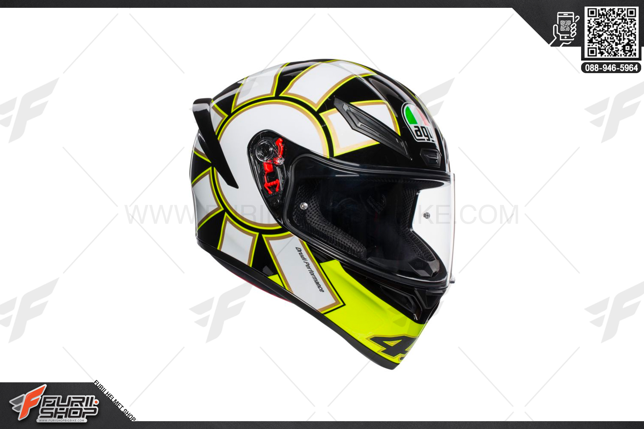 หมวกกันน็อค AGV K1 GOTHIC 46