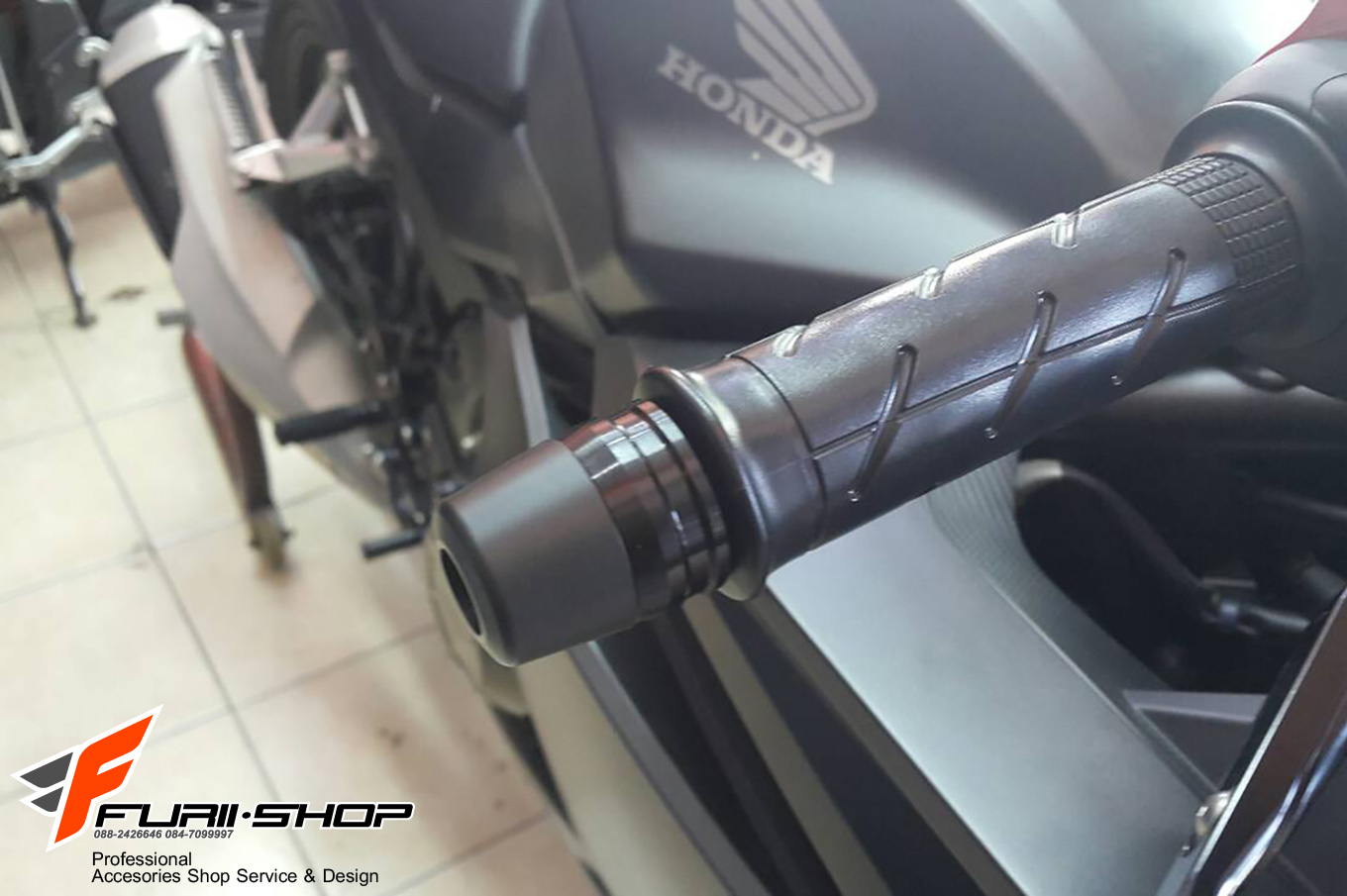 ปลายแฮนด์แต่ง MOTH FOR CBR500R CB500F 2016