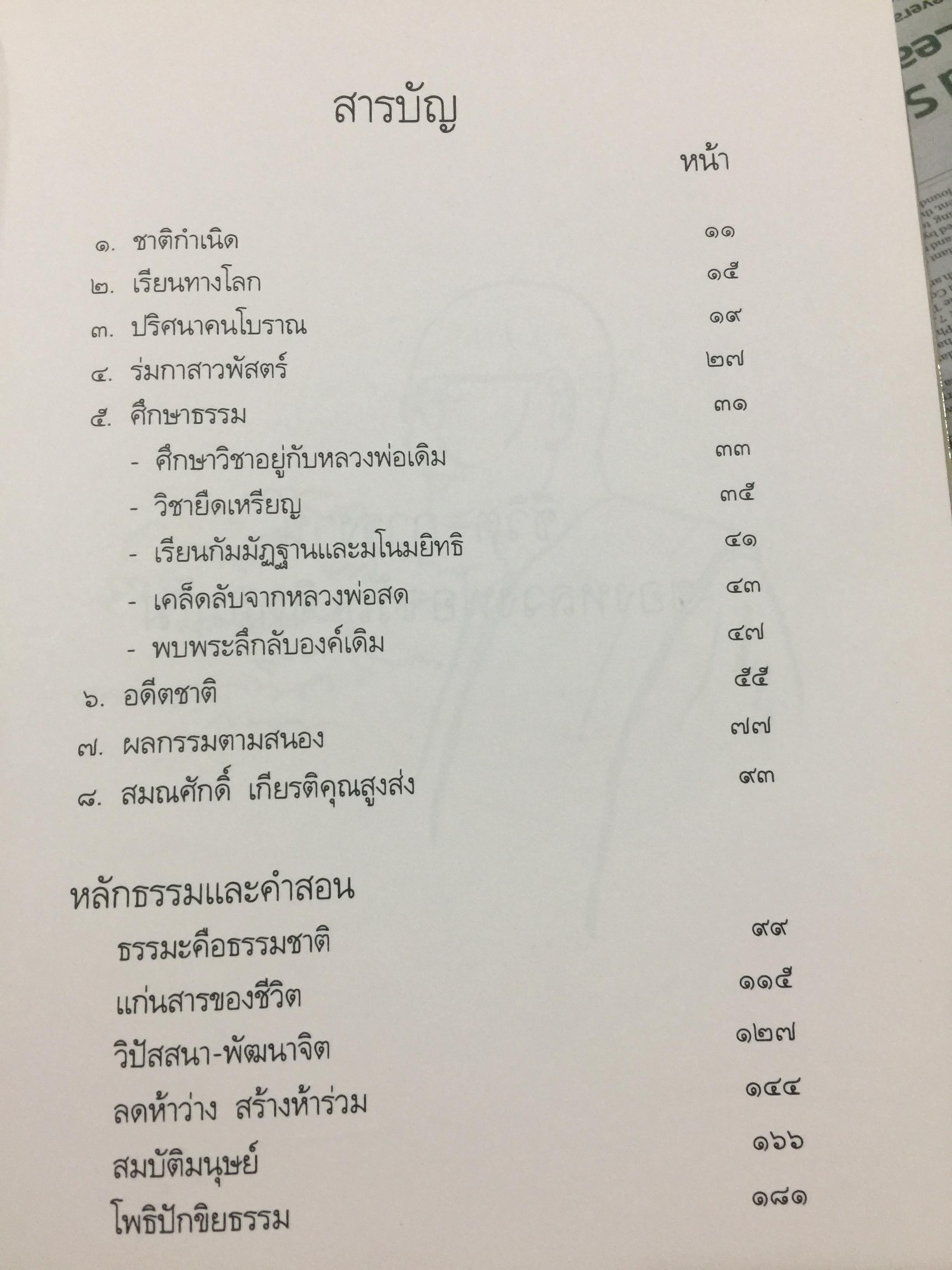 หลวงพ่อจรัญ ฐิตธมฺโม. ชีวิตการงาน หลักธรรม. ผู้จัดทำ สำนักพิมพ์ธรรมสภา 0 กก.