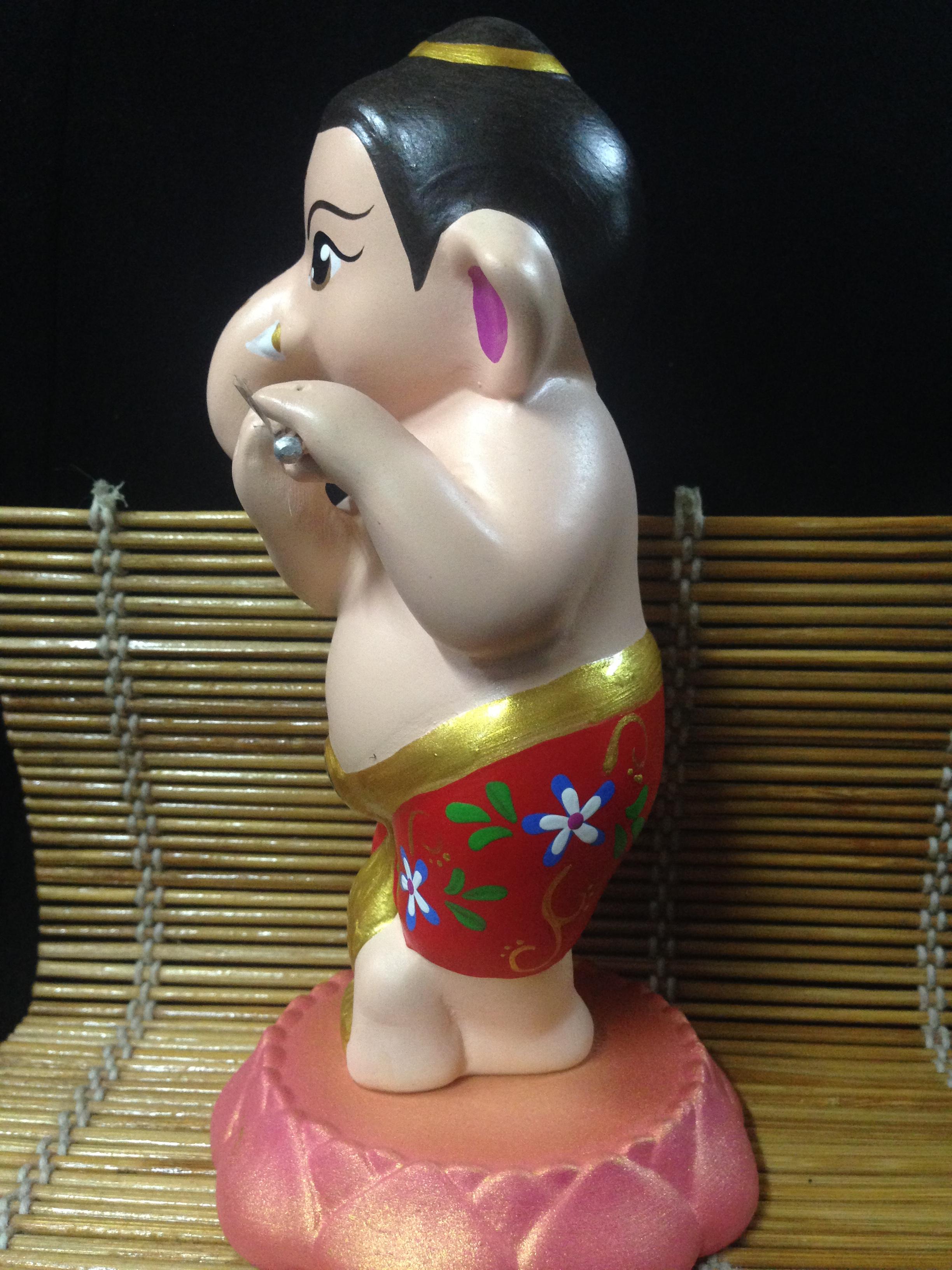 พระพิฆเนศ ปางเป่าขลุ่ย