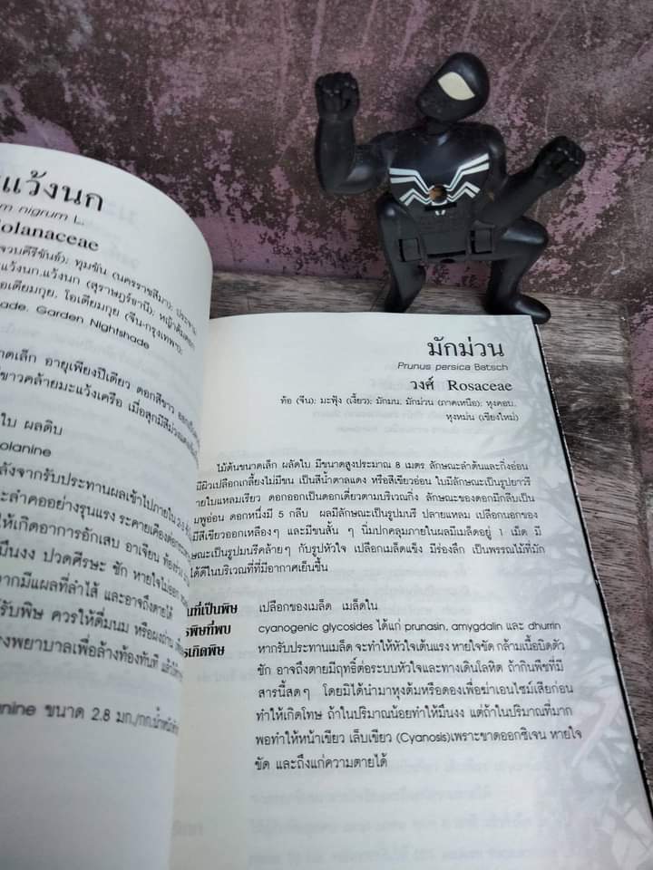 คู่มือฐานข้อมูลพืชพิษ พืชบางชนิดอาจมีพิษร้ายต่อชีวิตเพราะความรู้เท่าไม่ถึงการณ์ หนังสือสำคัญประจำบ้าน