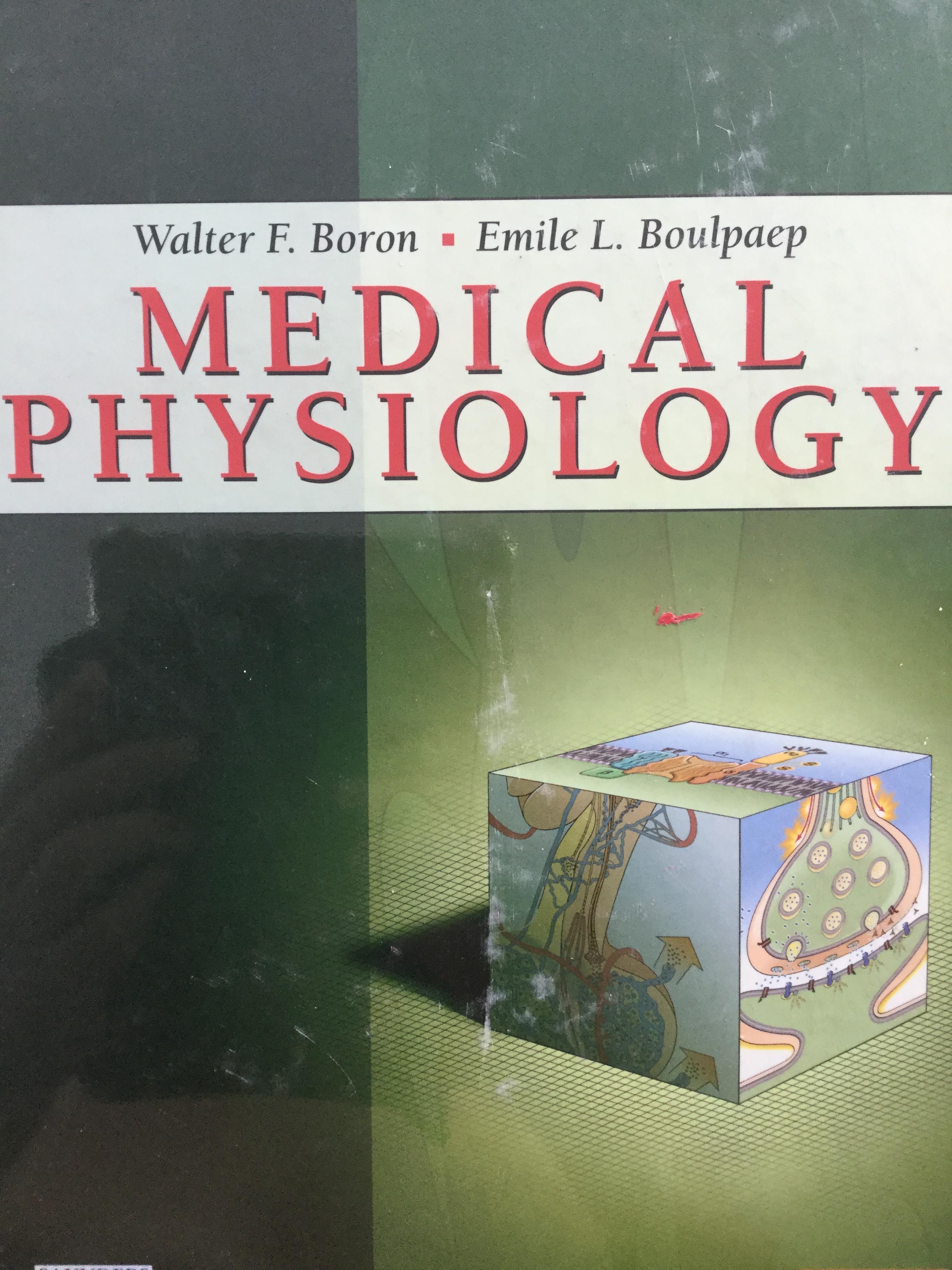 MEDICAL PHYSIOLOGY. ผู้เขียน Walter Boron Emile L. Boulpaep 0 กก.