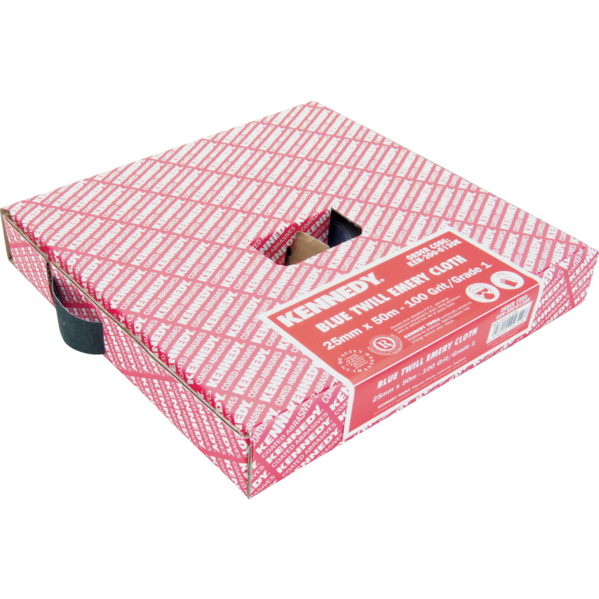 Kennedy.25mm x 50M COIL ECONOMY EMERY GRADE 2 (P60)