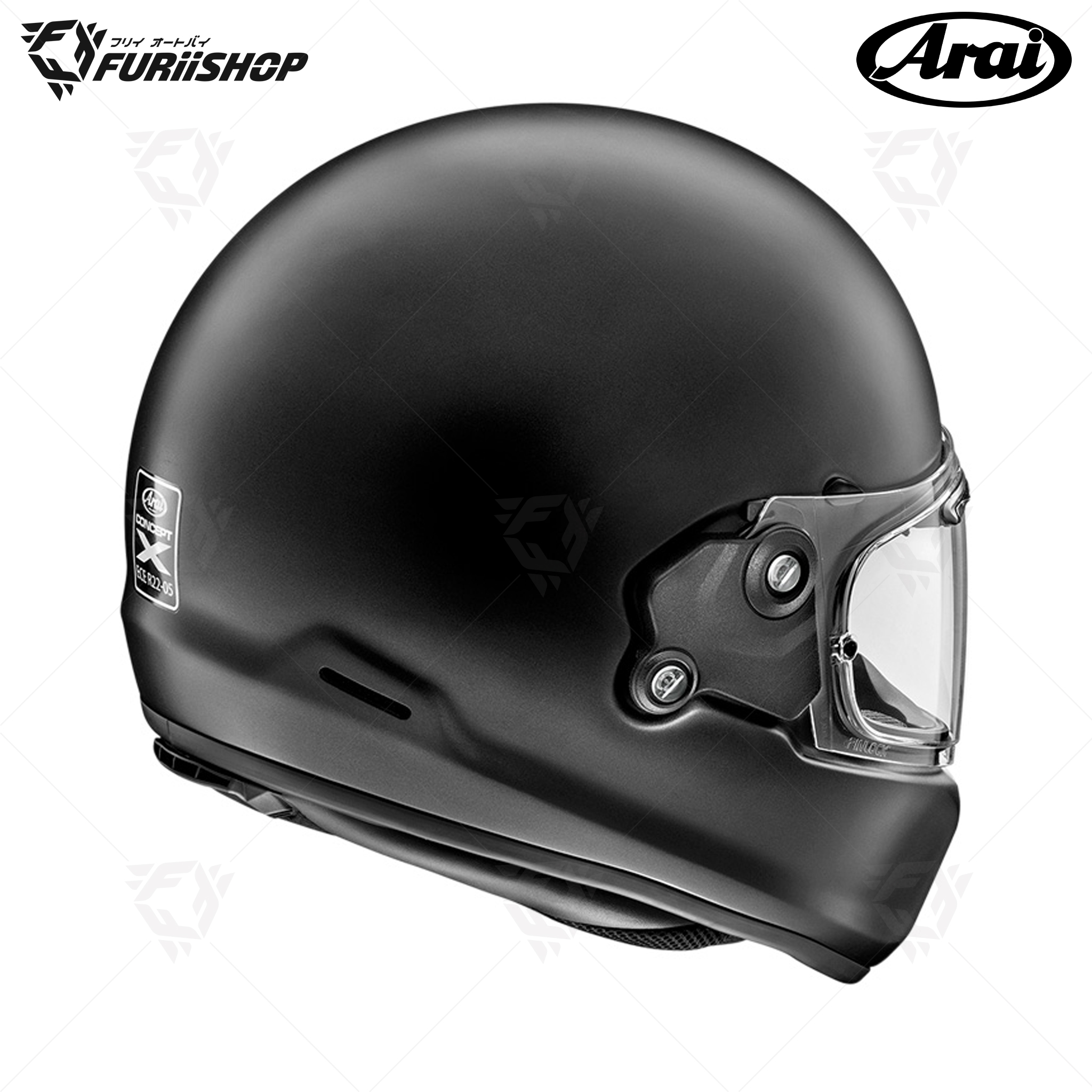 หมวกกันน็อคเต็มใบ Arai : CONCEPT-XE Black Frost