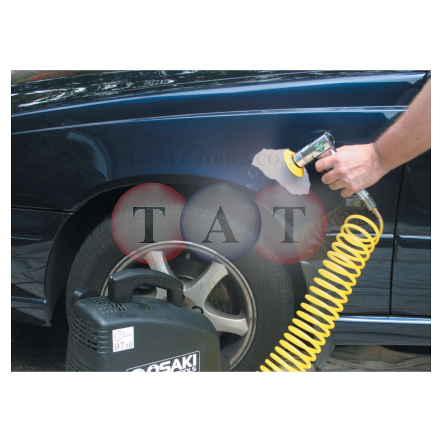 Kobe.50mm/2" DIA HOOK-N-LOOP BACKED DISCS P320 (PK-25)